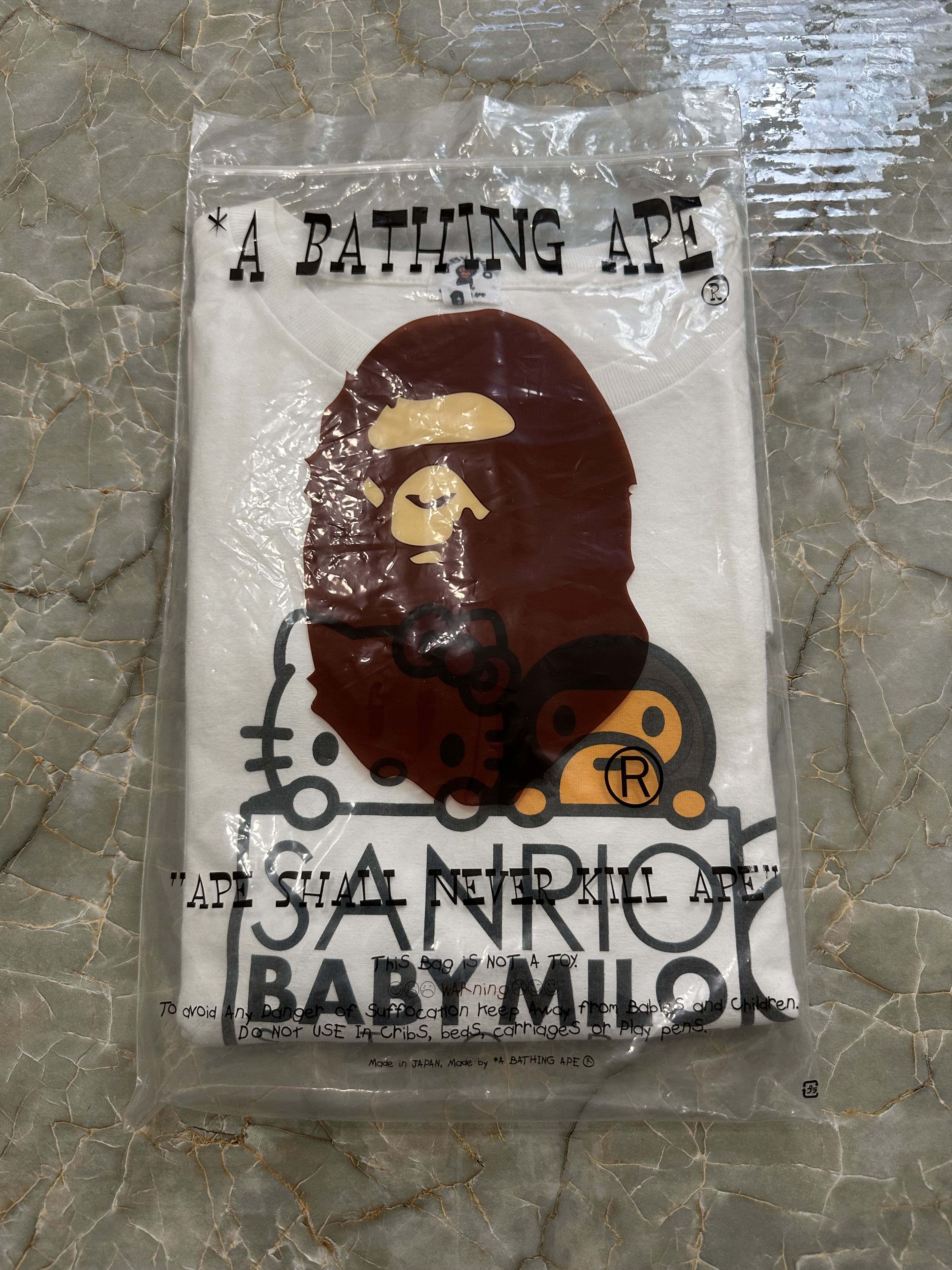 Bape Sanrio Baby Milo Store Tee Size US XL / EU 56 / 4 - 8 Thumbnail