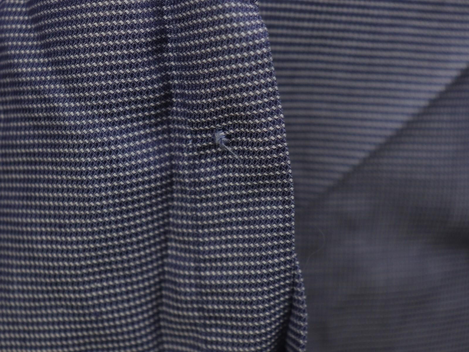 Eton Eton Black 100% Cotton Collared Button Up Dress Shirt Size M Size 38R - 10 Thumbnail