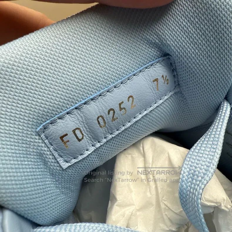 Louis Vuitton Louis Vuitton Trainer Sky Blue shoes Size US 7.5 / EU 40-41 - 8 Thumbnail