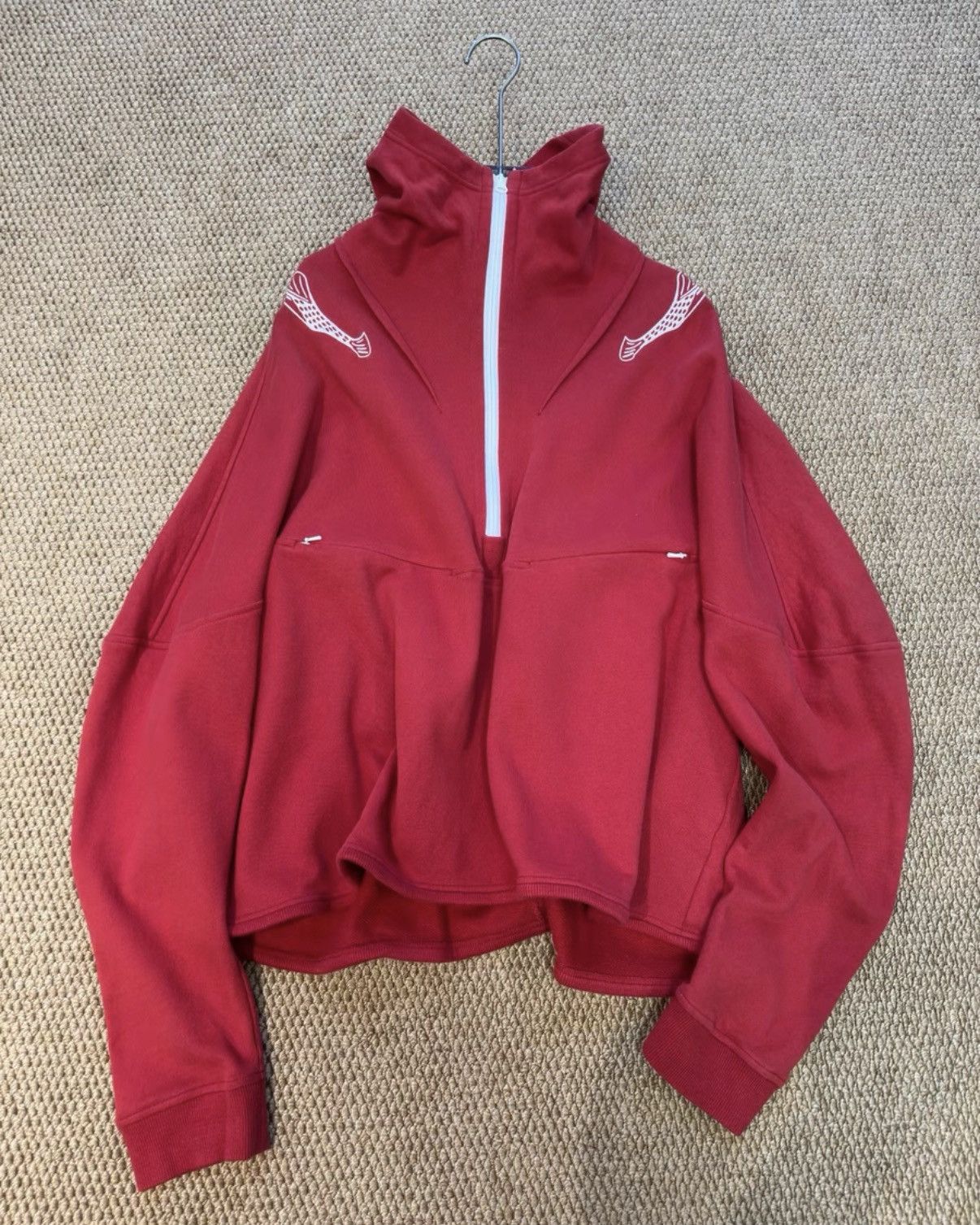 Kiko Kostadinov Kiko Kostadinov 00092020 Embroidered Half-Zip Top K23 Size US S / EU 44-46 / 1 - 1 Thumbnail
