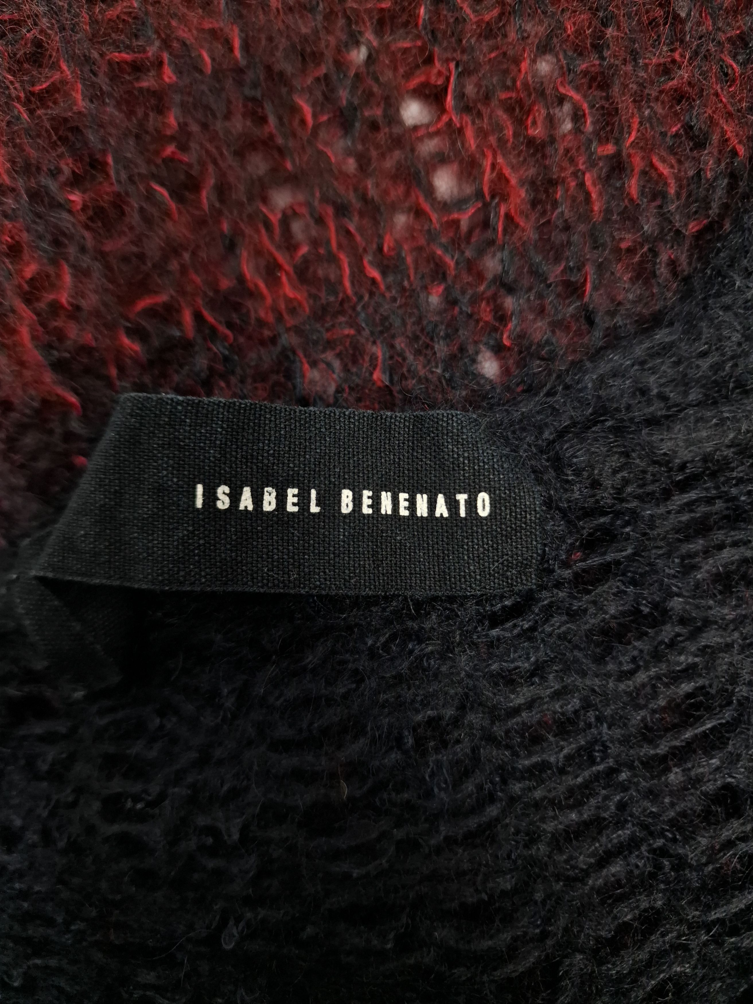 Isabel Benenato Isabel Benenato Knit Mohair Blend Sweater Size L Gradient Size L / US 10 / IT 46 - 7 Thumbnail