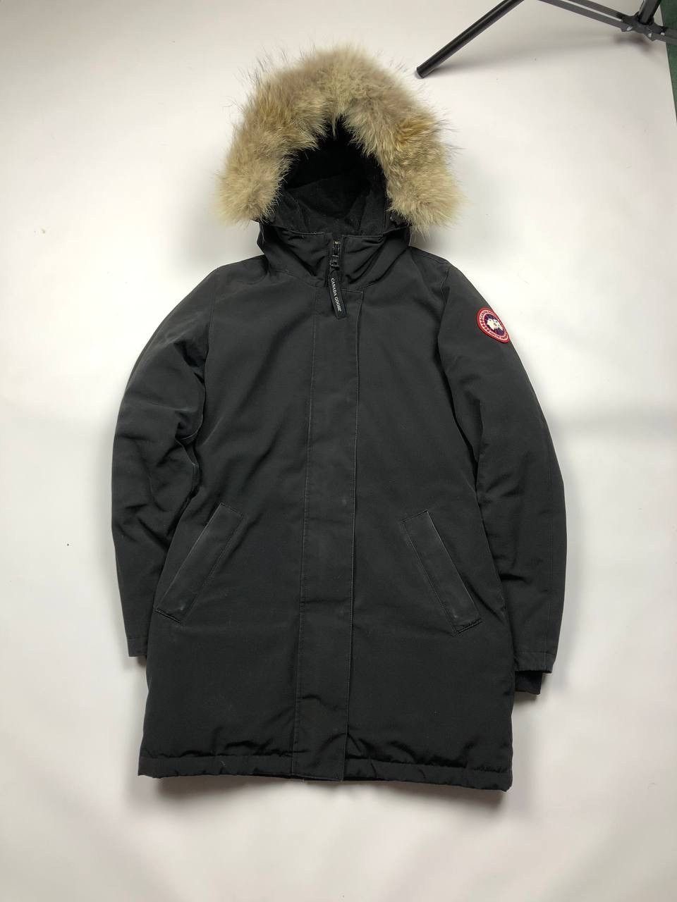 Canada Goose Puffer Down Parka Jacket Coyot Hood