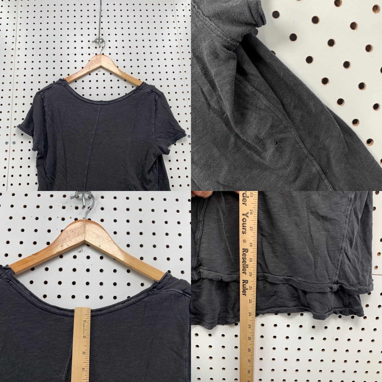 Vintage We The Free Ruffle Top Black Womens Small Fits 16x24 Double Layer Shirt Womens Small Black Ruffle Top 16x24 Size S / US 4 / IT 40 - 9 Thumbnail