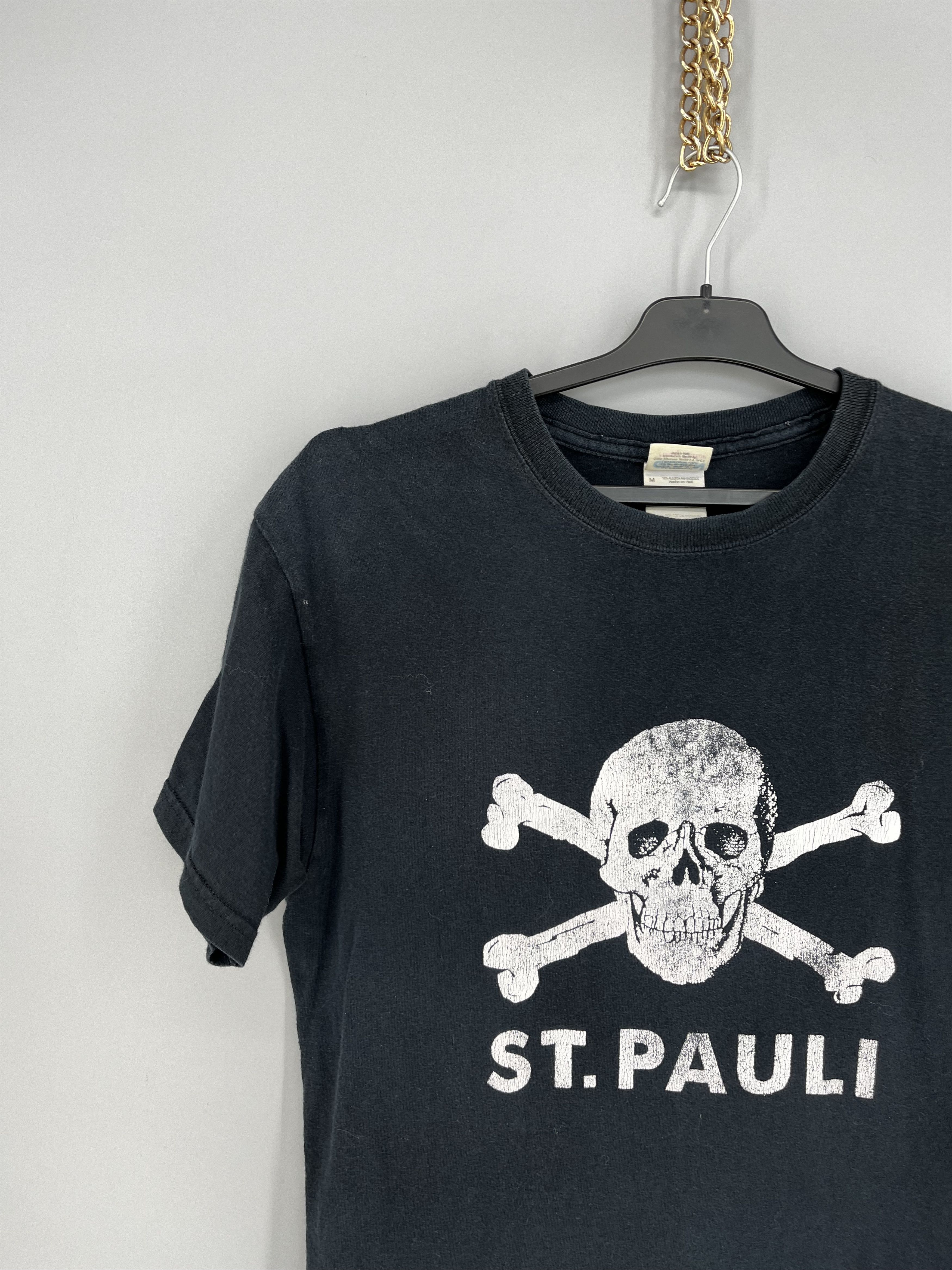 Saint Paul Vintage St.Pauli 90s Rare Blaxk Graphic Size M Size US M / EU 48-50 / 2 - 4 Thumbnail