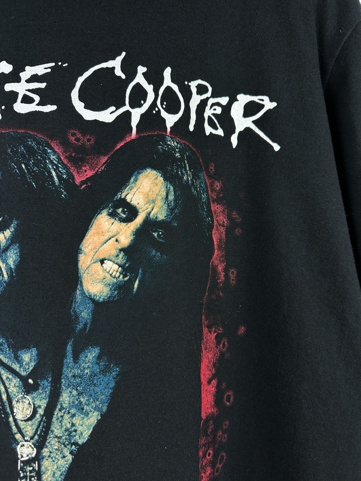 Band Tees × Vintage Vintage Alice Cooper “Paranormal” Graphic Print T-Shirt Size US L / EU 52-54 / 3 - 9 Thumbnail