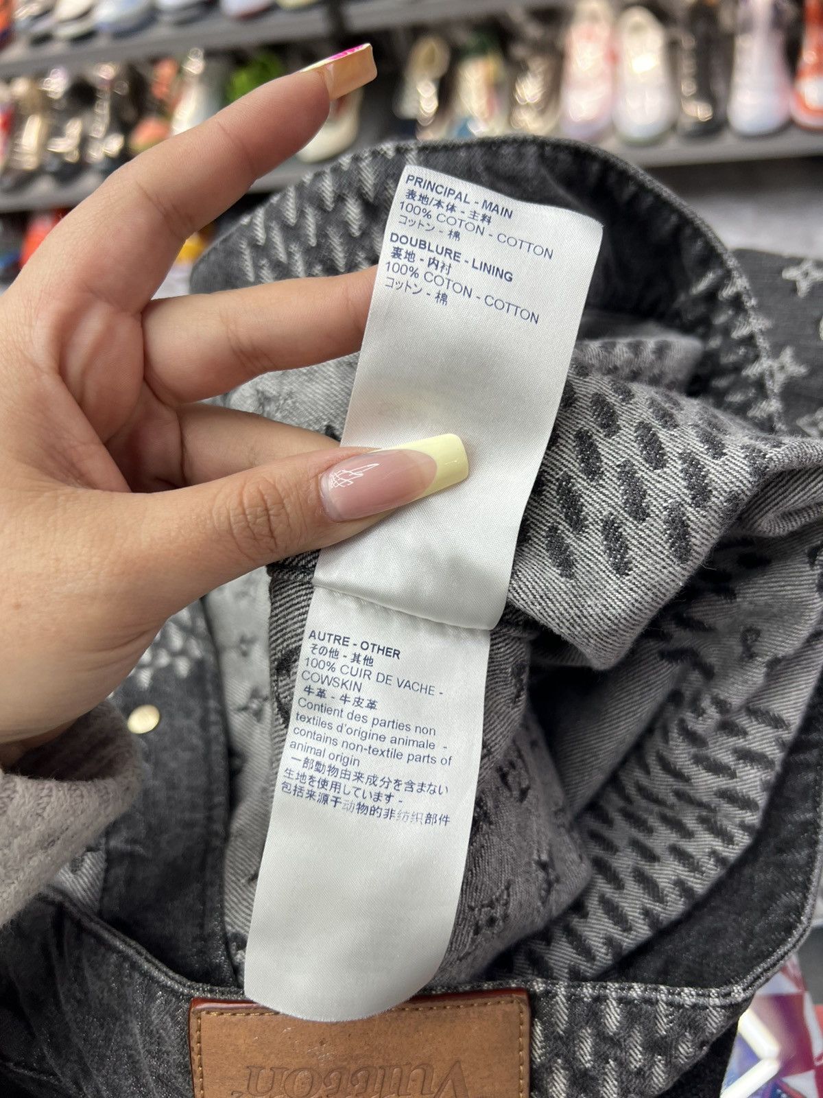 Louis Vuitton Louis Vuitton x Nigo Giant Damier Denim Jacket Size US M / EU 48-50 / 2 - 15 Thumbnail
