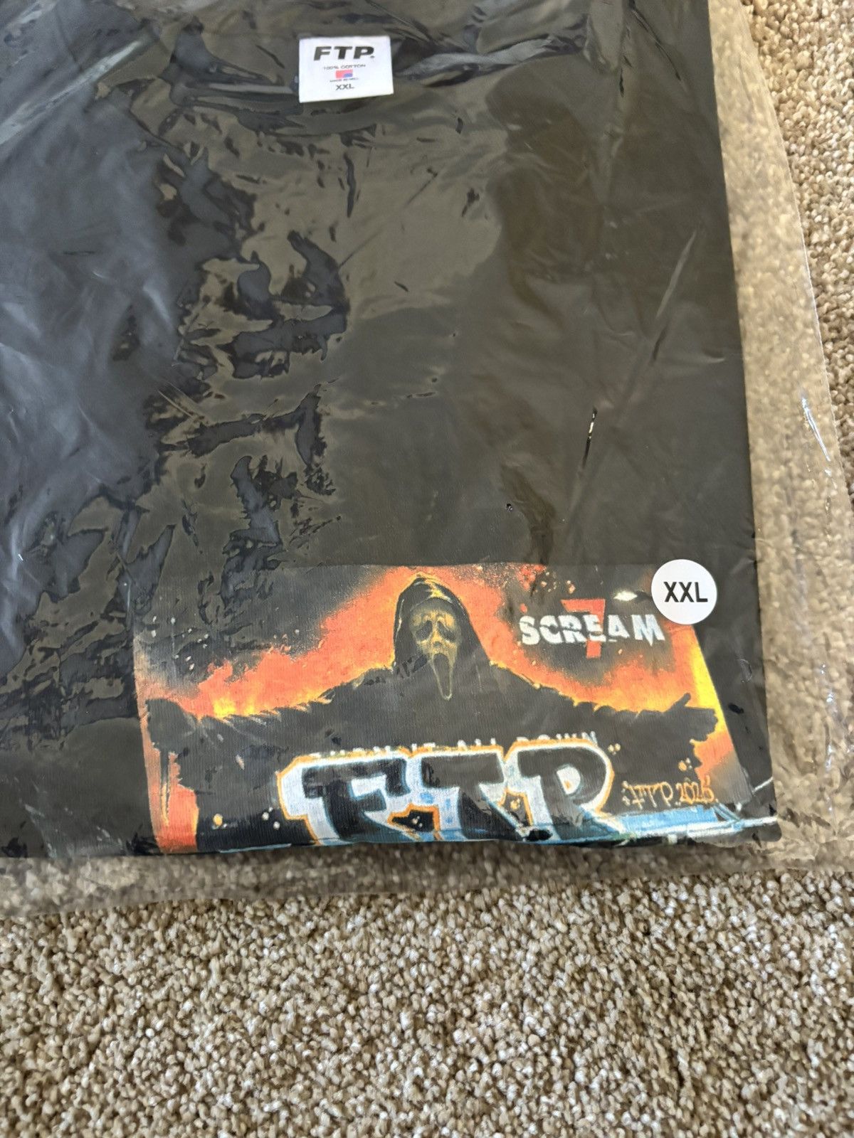 Fuck The Population FTP Ghostface Billboard Tee (Black) Size US XXL / EU 58 / 5 - 2 Thumbnail