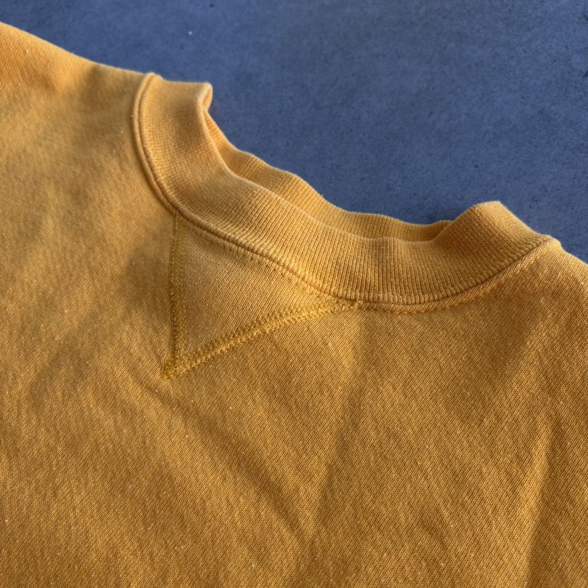 Russell Athletic Vintage yellow Russell V Stitch Sweat Shirt Medium Blank Size US M / EU 48-50 / 2 - 5 Thumbnail