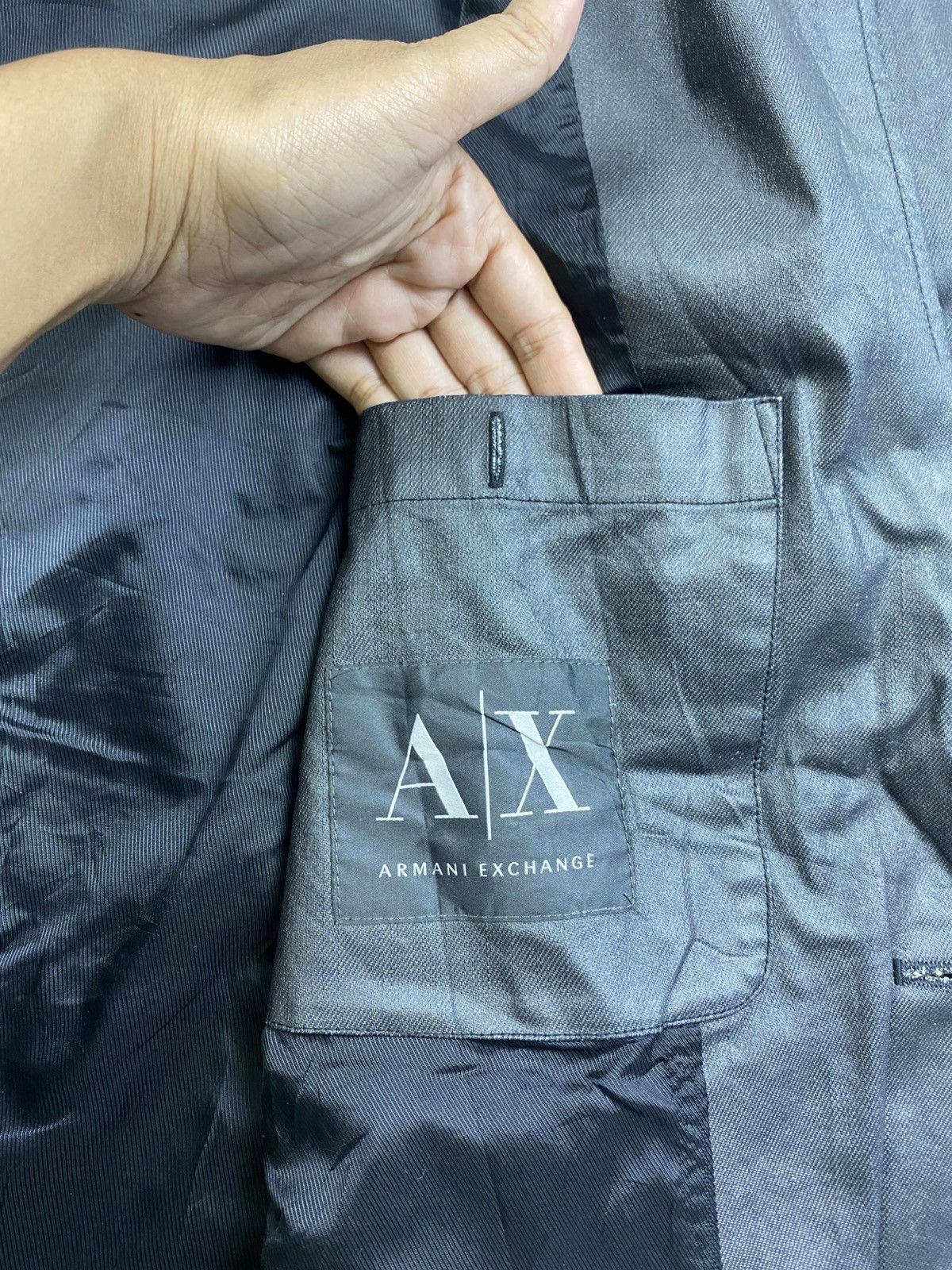 Armani Exchange 🔥Armani Exchange A/X Muktipocket Punk Bondage Jacket Size US M / EU 48-50 / 2 - 12 Thumbnail