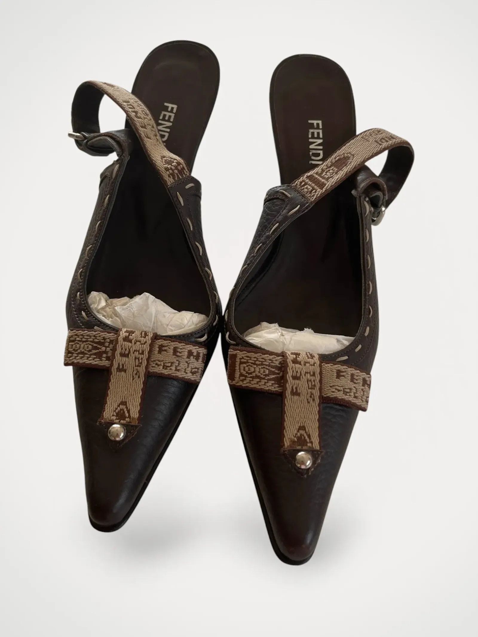 Fendi Fendi Heels Size US 10 / IT 40 - 1 Thumbnail