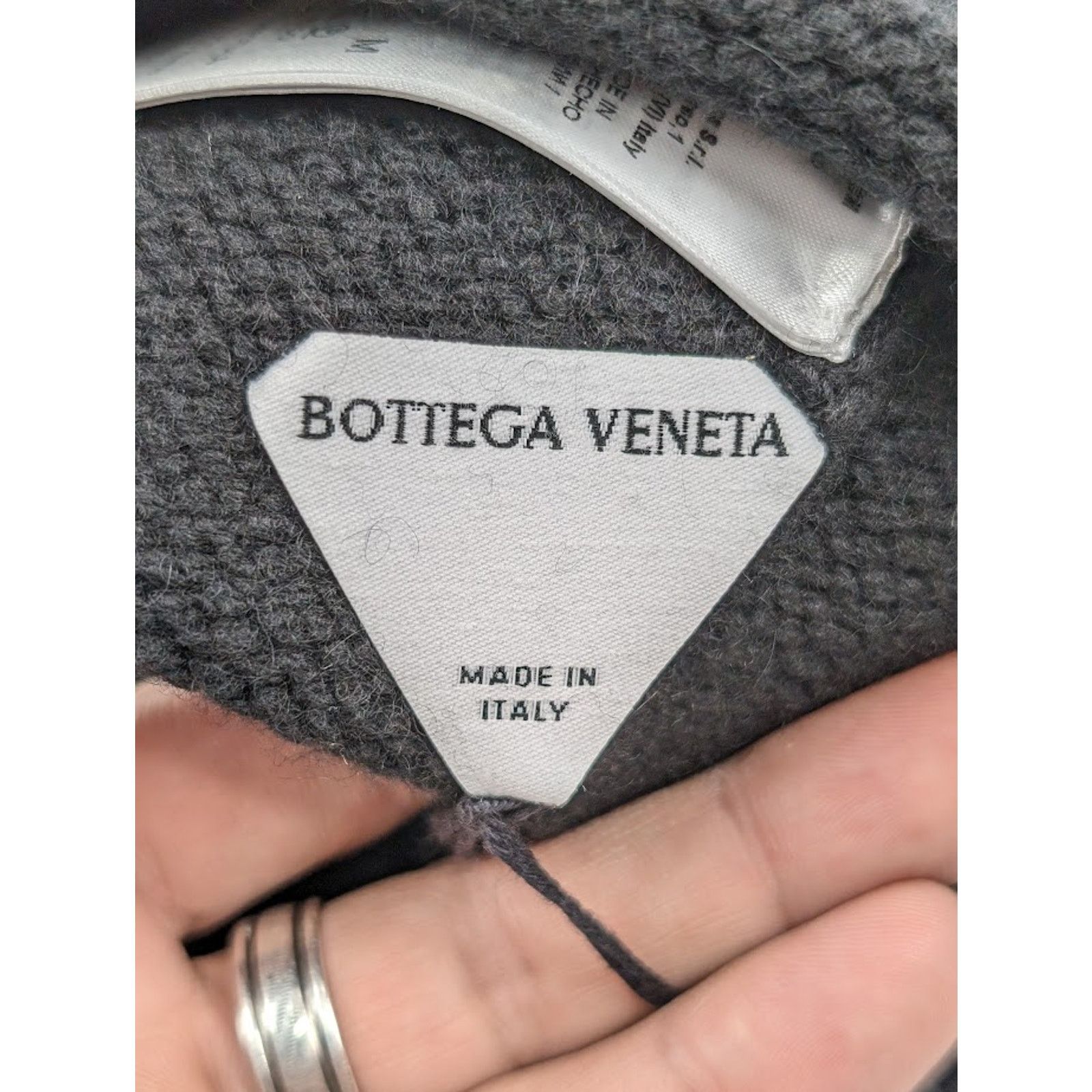 Bottega Veneta o1rshd1 Size: L / Overlock Wool Cashmere Beanie Hat / Cap Size ONE SIZE - 12 Thumbnail