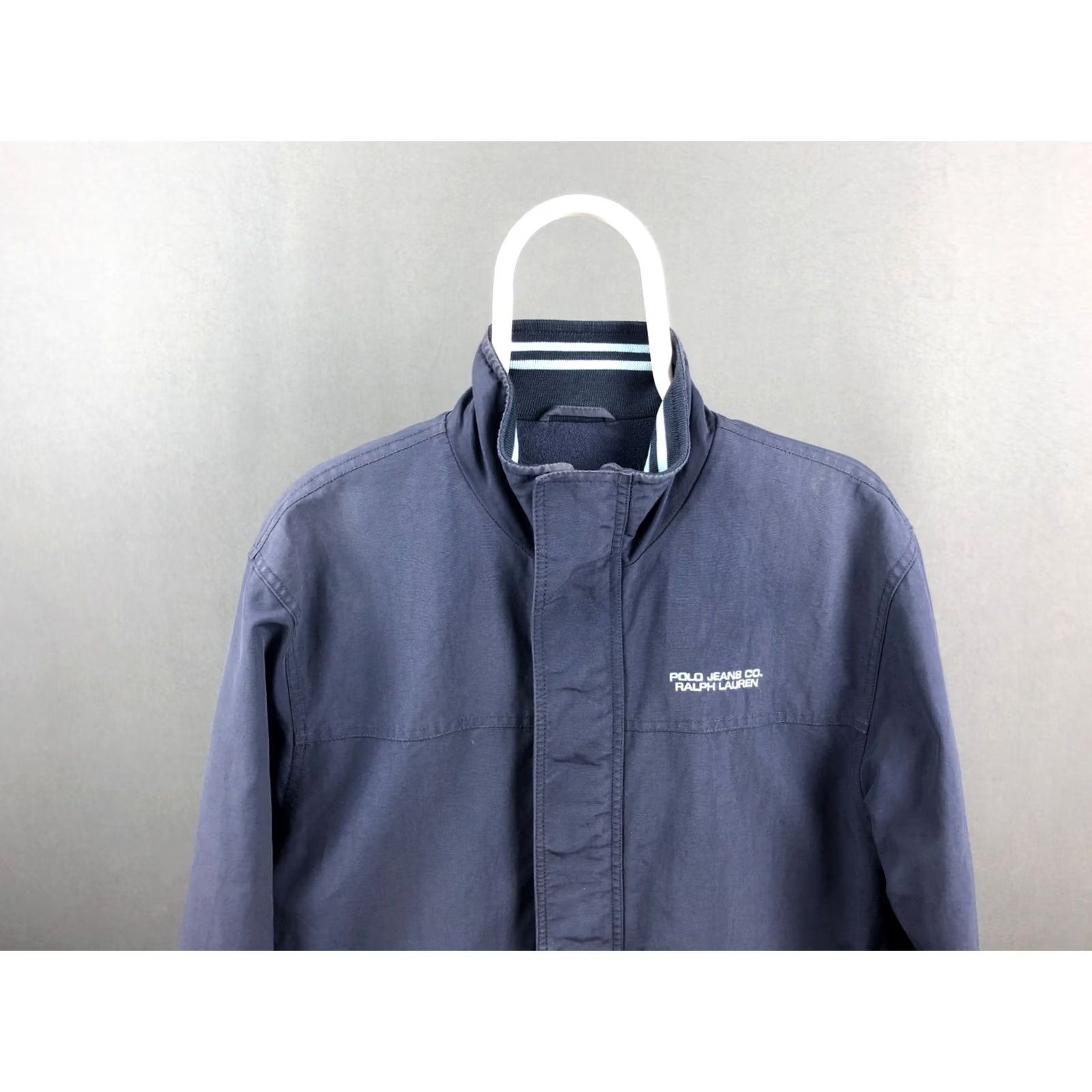 Ralph Lauren Ralph Lauren Polo Jeans Company Jacket Size M Dark Blue Nylon Full Zip Men Size US M / EU 48-50 / 2 - 3 Thumbnail