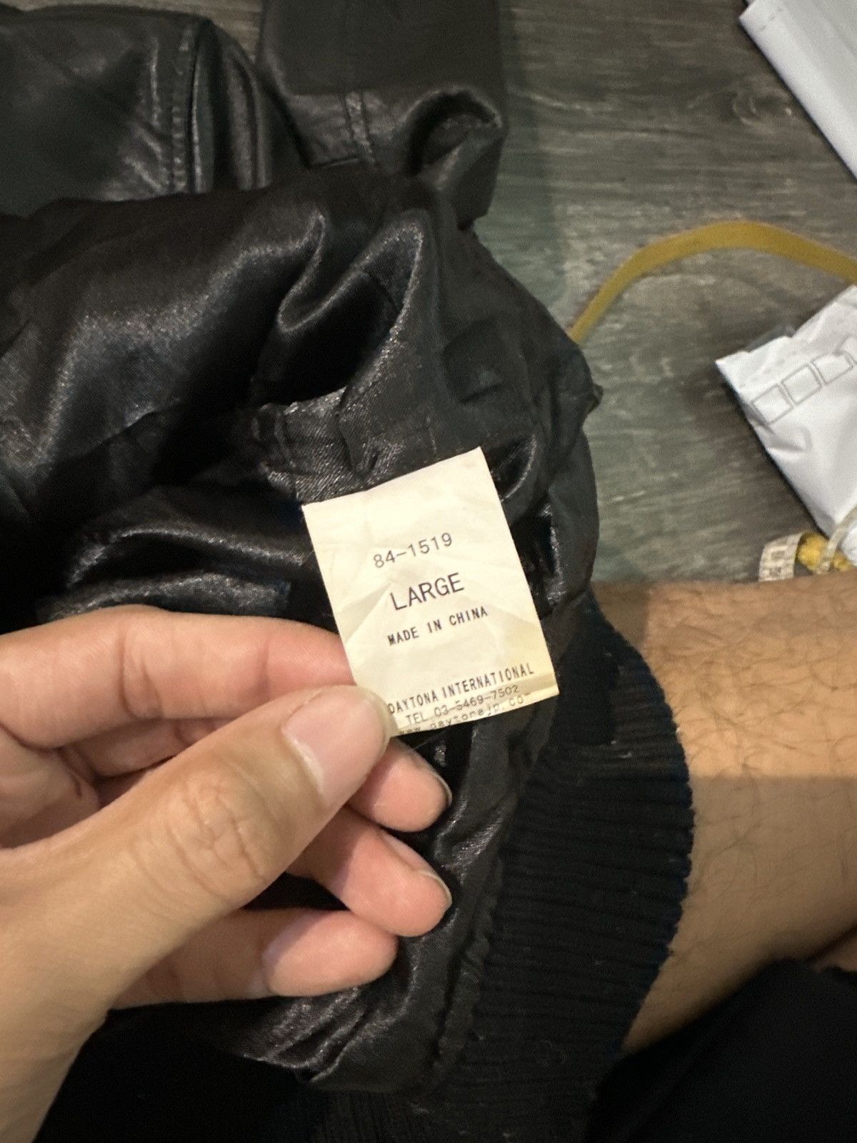 Japanese Brand Daytona Universal Freaks black leather jacket Size US L / EU 52-54 / 3 - 10 Thumbnail