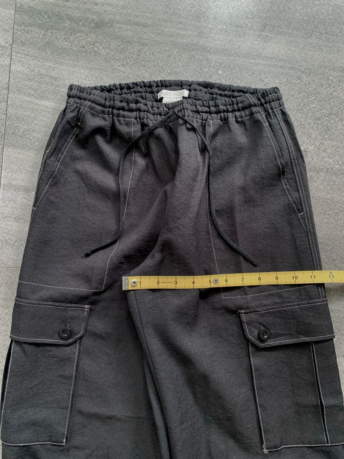 Pleats Please Issey Miyake FREE TAX! Contrast Stitching Relaxed Cargo Pants Size US 30 / EU 46 - 9 Thumbnail