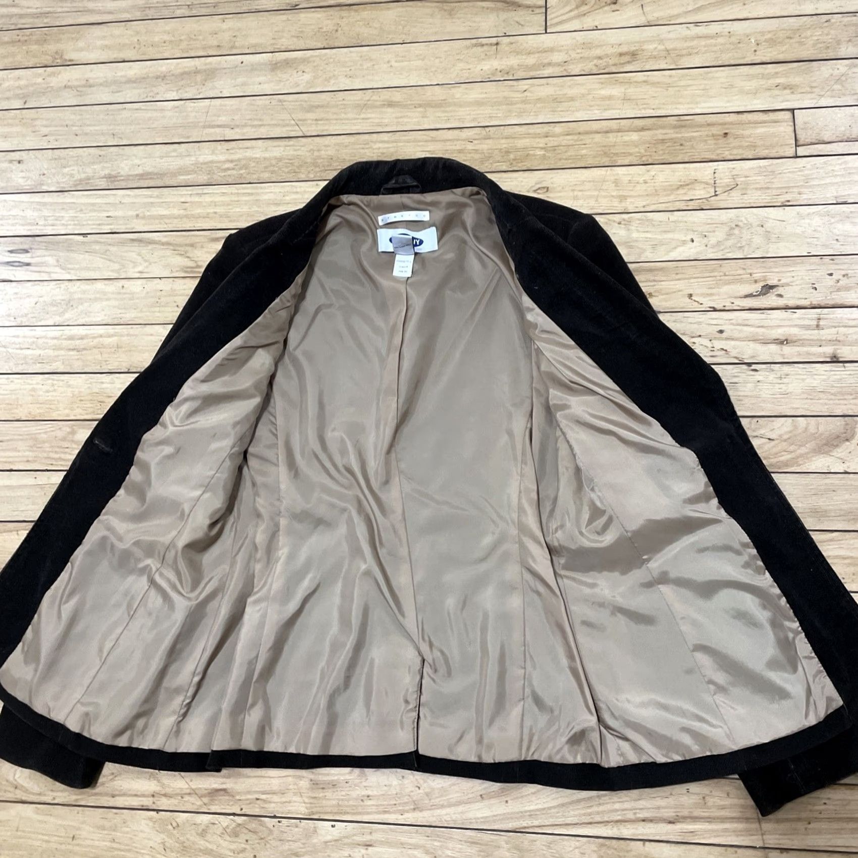 Old Navy VINTAGE Old Navy Corduroy Blazer Jacket Women S Brown Dark Line Holiday 2001 Size S / US 4 / IT 40 - 6 Thumbnail