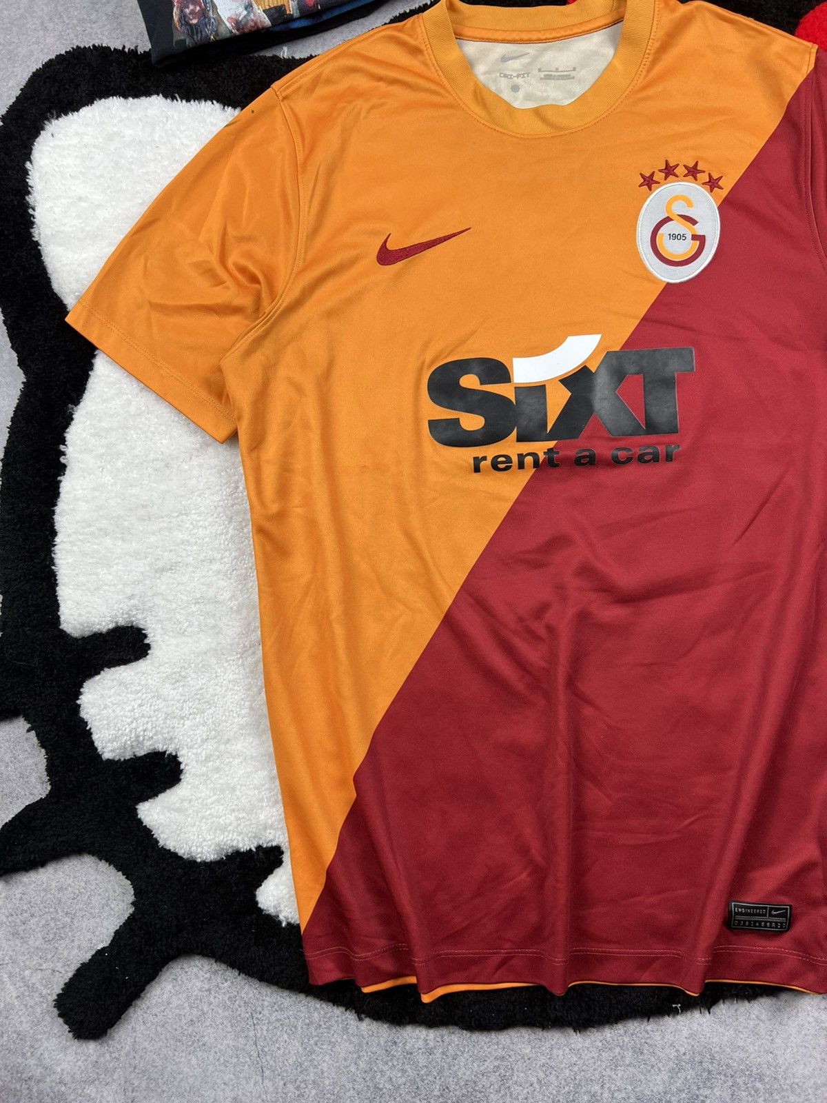 Nike Nike Galatasaray 2021 Football Soccer Blockcore Y2K Jersey Size US M / EU 48-50 / 2 - 2 Thumbnail
