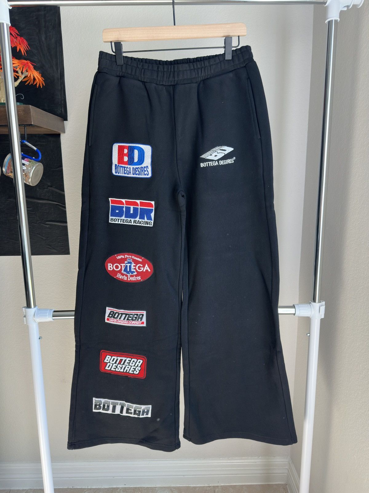 Bottega Desires Patches Sweatpants