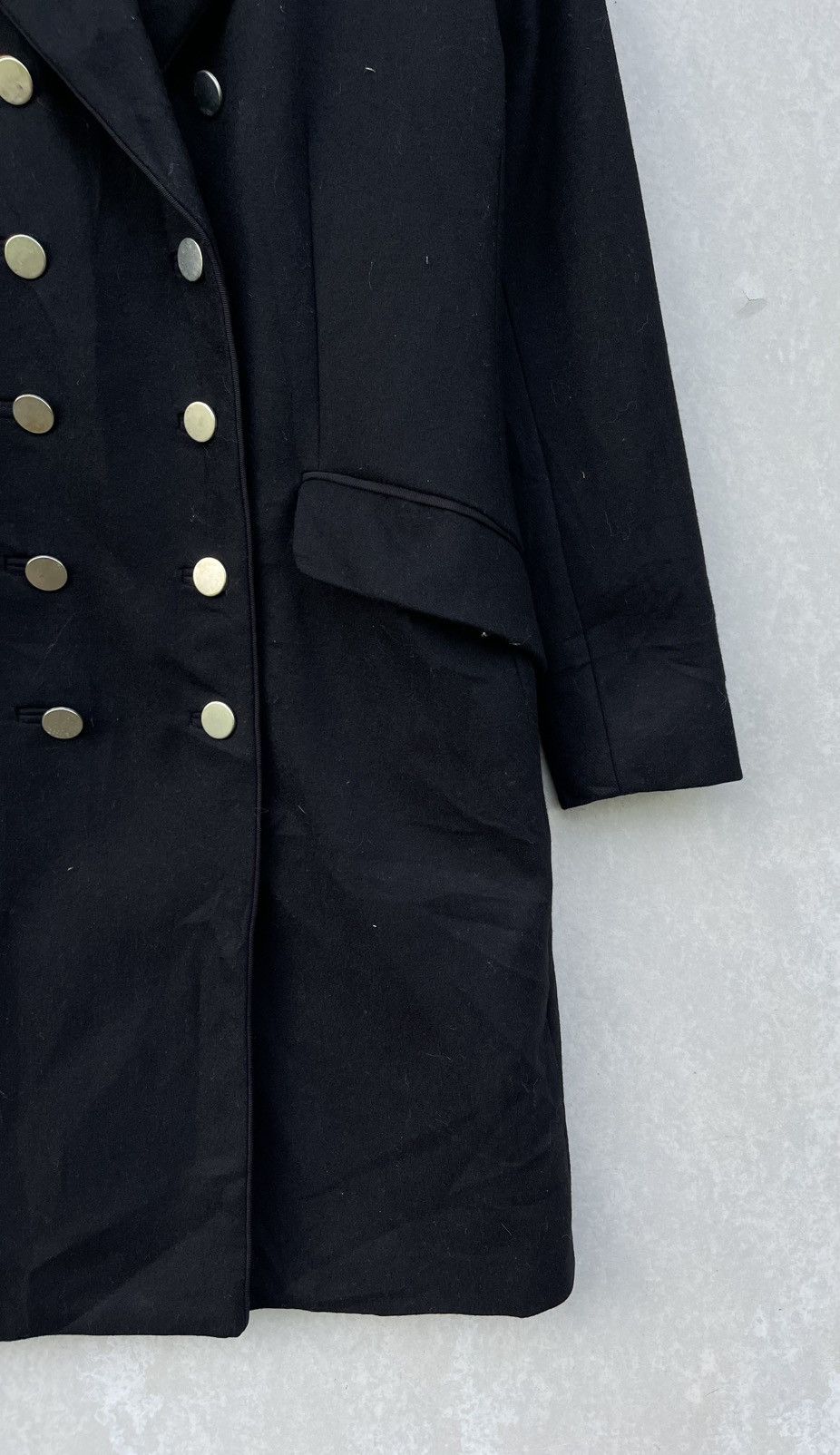 Designer × H&M × Japanese Brand H&M WOMEN'S WOOL BLEND DOUBLE BREASTED COAT/JACKET Size M / US 6-8 / IT 42-44 - 7 Thumbnail