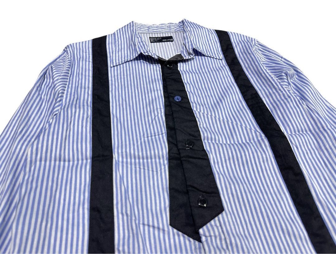 Neighborhood 🔥Aw 2010 Neighborhood Tie Sus Striped Shirt Size US L / EU 52-54 / 3 - 3 Thumbnail