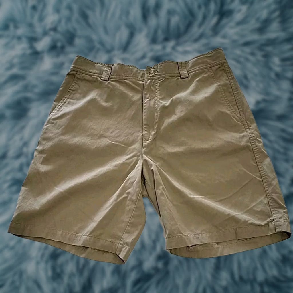 Tommy Bahama Tommy Bahama Shorts 36" Beige Chino Cotton Blend Casual Vacation Beach 20" Waist 36" Regular Men Edc Jeans? Size US 36 / EU 52 - 1 Thumbnail