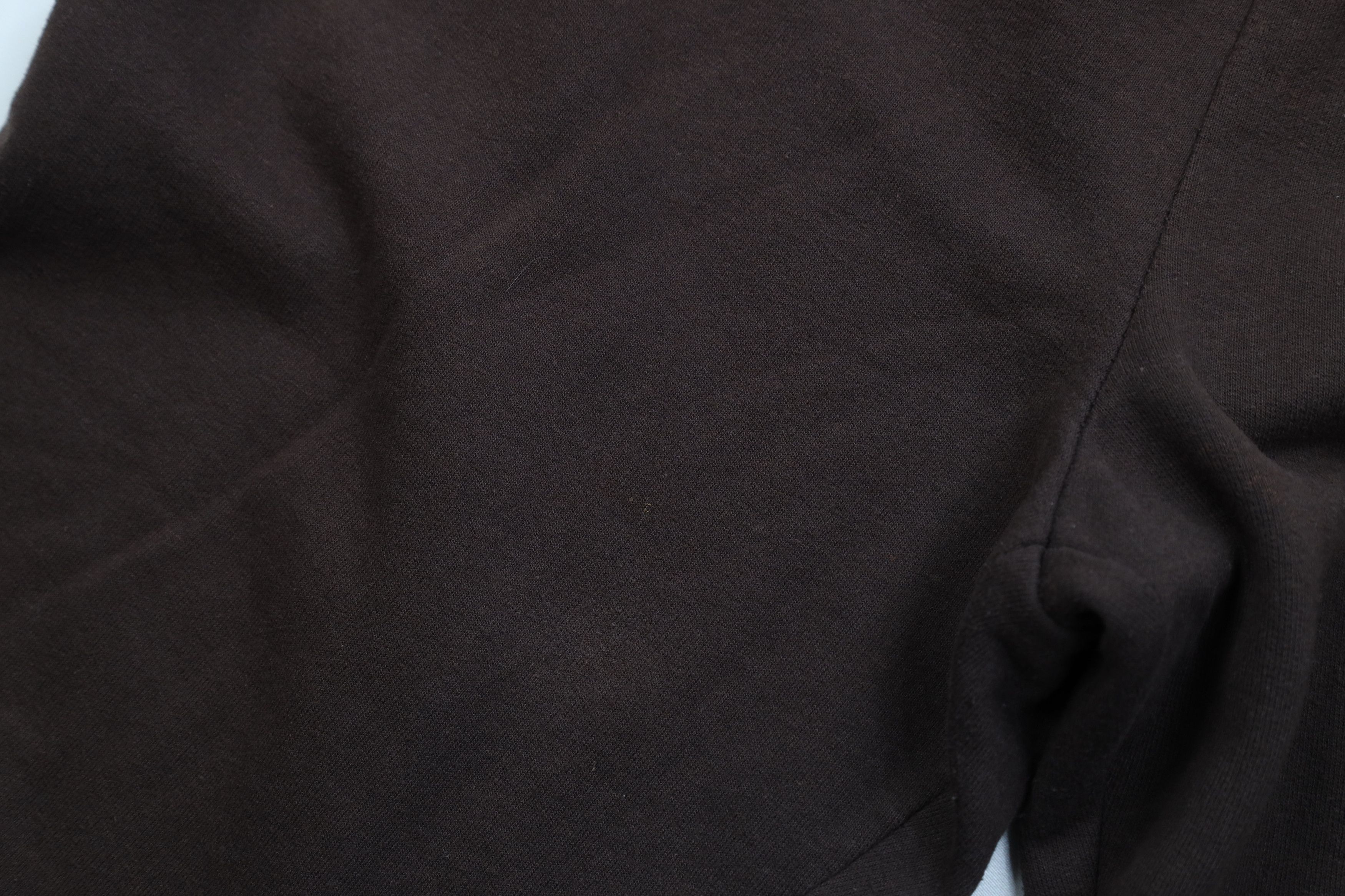 Vintage Vintage Y2K Streetwear Blank Sweatpants Joggers Brown Size US 34 / EU 50 - 9 Thumbnail