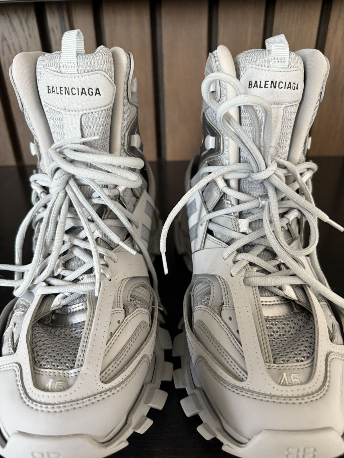 Balenciaga Balenciaga Track.2 Sneakers – Grey Size US 11 / EU 44 - 12 Thumbnail