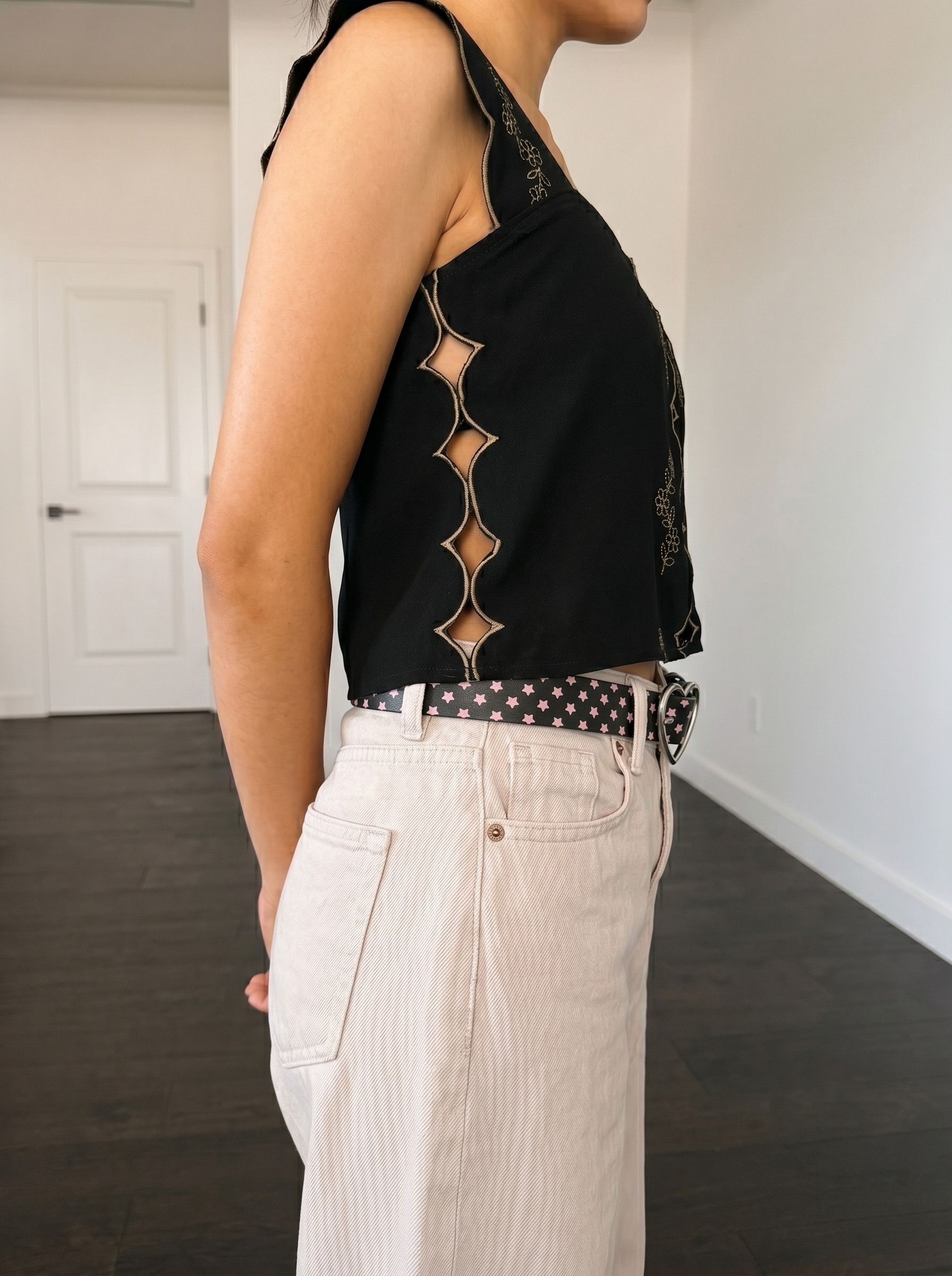 Other Heart Buckle Belt Y2K Size ONE SIZE - 2 Thumbnail