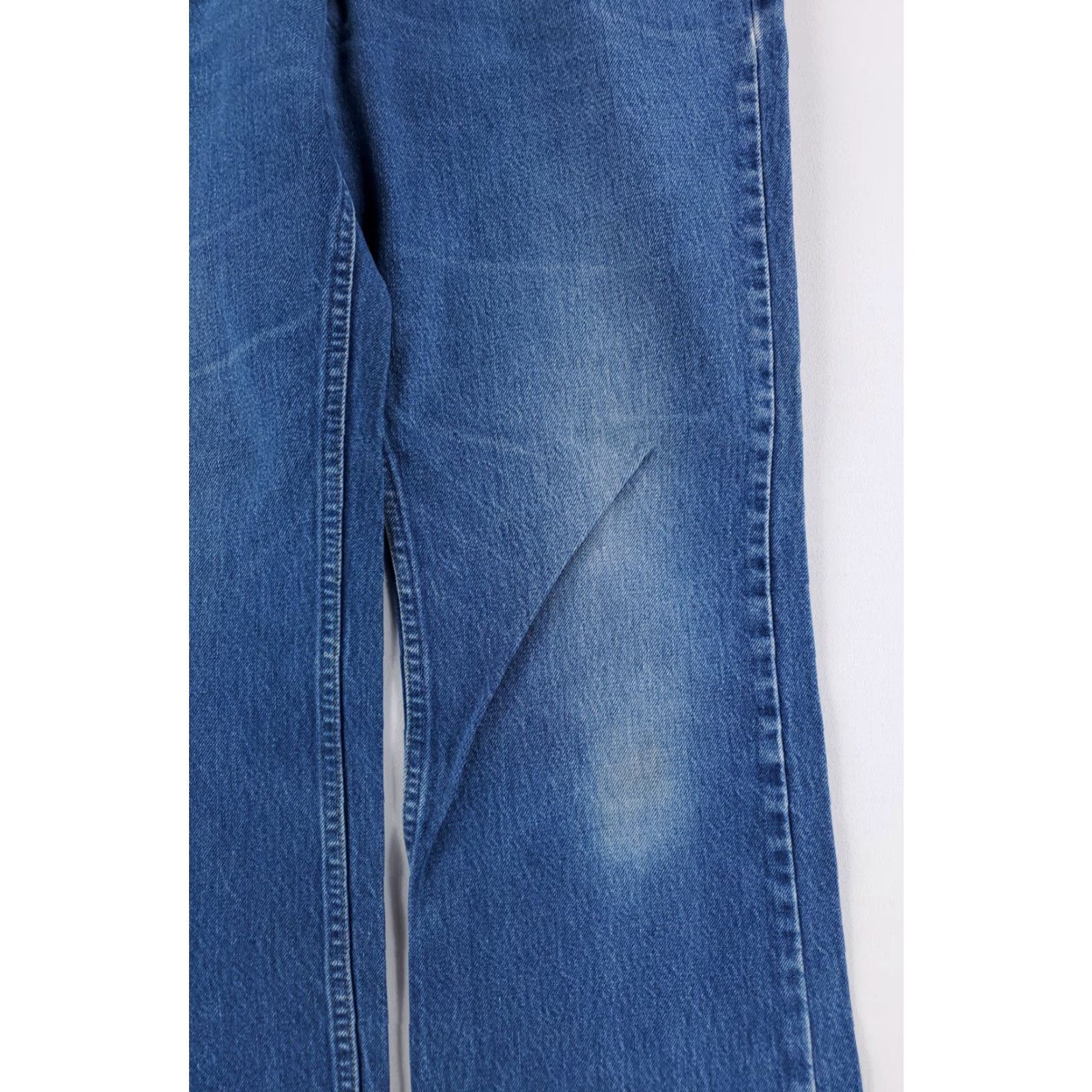 Levi's VINTAGE Levi's 517 Jeans Bootcut 80s Orange Tab Whiskering Blue Mens 36 32 Actual Size US 36 / EU 52 - 2 Thumbnail