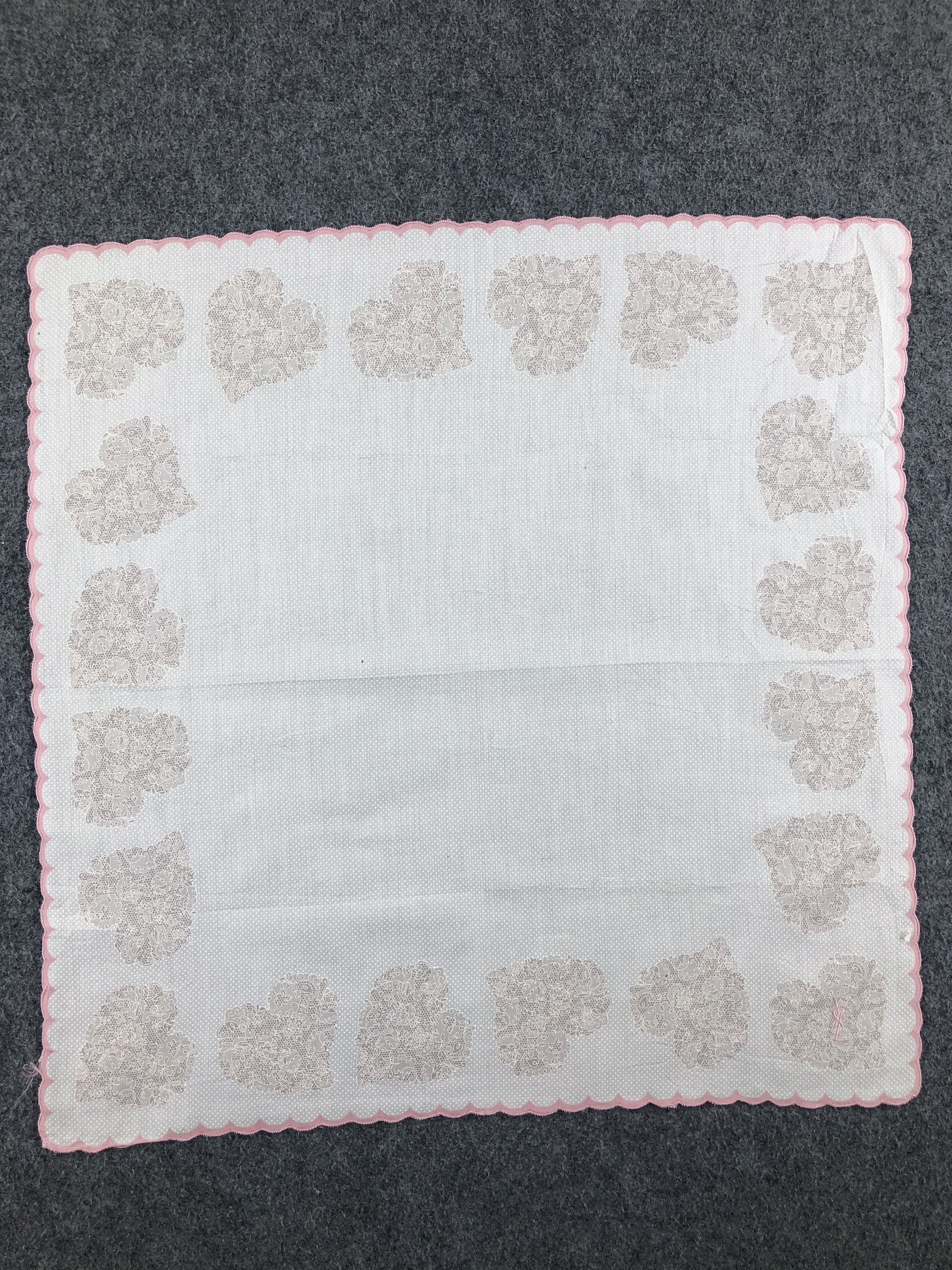 Yves Saint Laurent Yves Saint Laurent Handkerchief / Bandana / Neckerchief Size ONE SIZE - 3 Thumbnail
