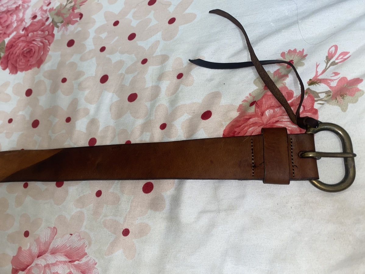 Diesel × Vintage Vintage Diesel Genuine Leather Belt Size ONE SIZE - 9 Thumbnail