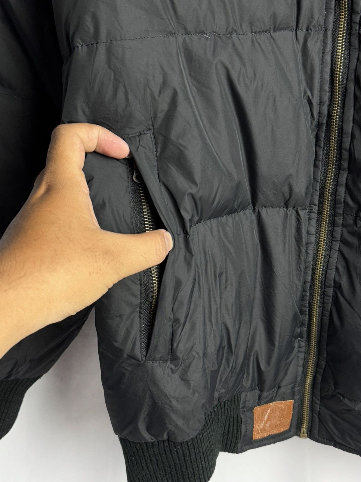 Polo Ralph Lauren × RRL Ralph Lauren × Vintage Vintage Down Puffer Jacket Ralph Lauren RL Size US L / EU 52-54 / 3 - 7 Thumbnail