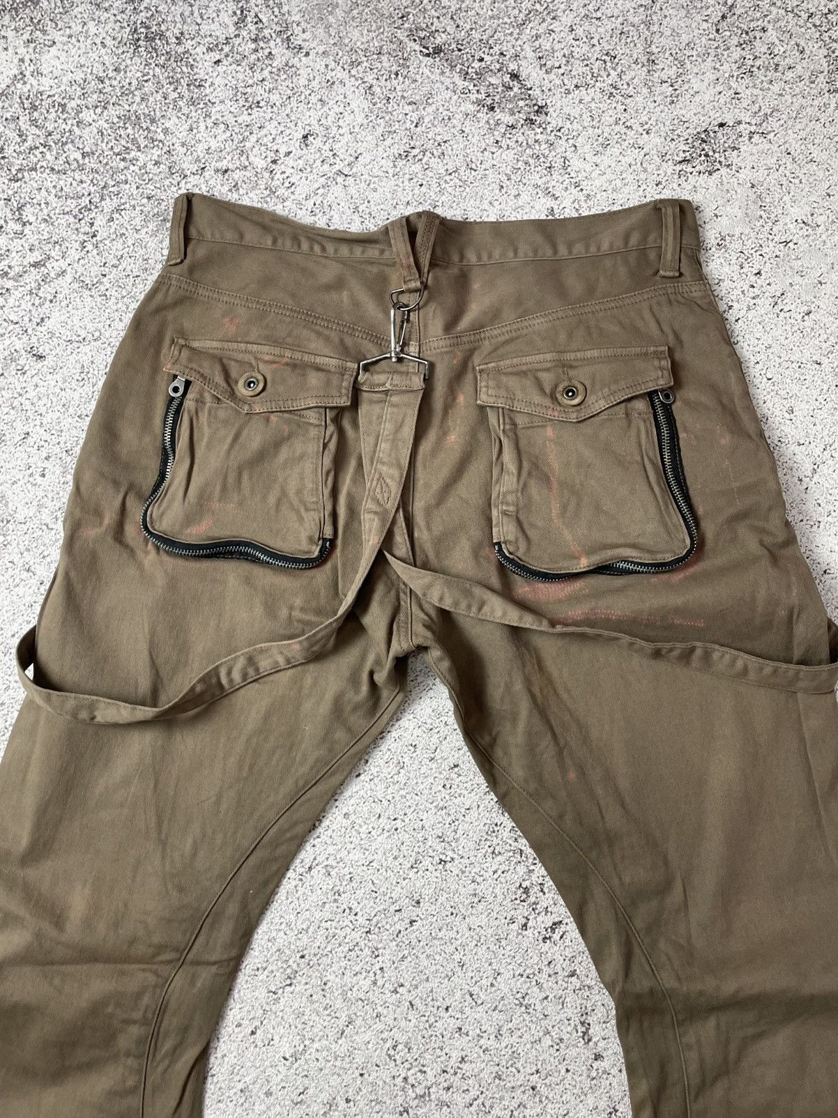 PPFM 🚨NEED GONE ❗️PPFM curve j cut suspender pants Size US 33 - 6 Thumbnail