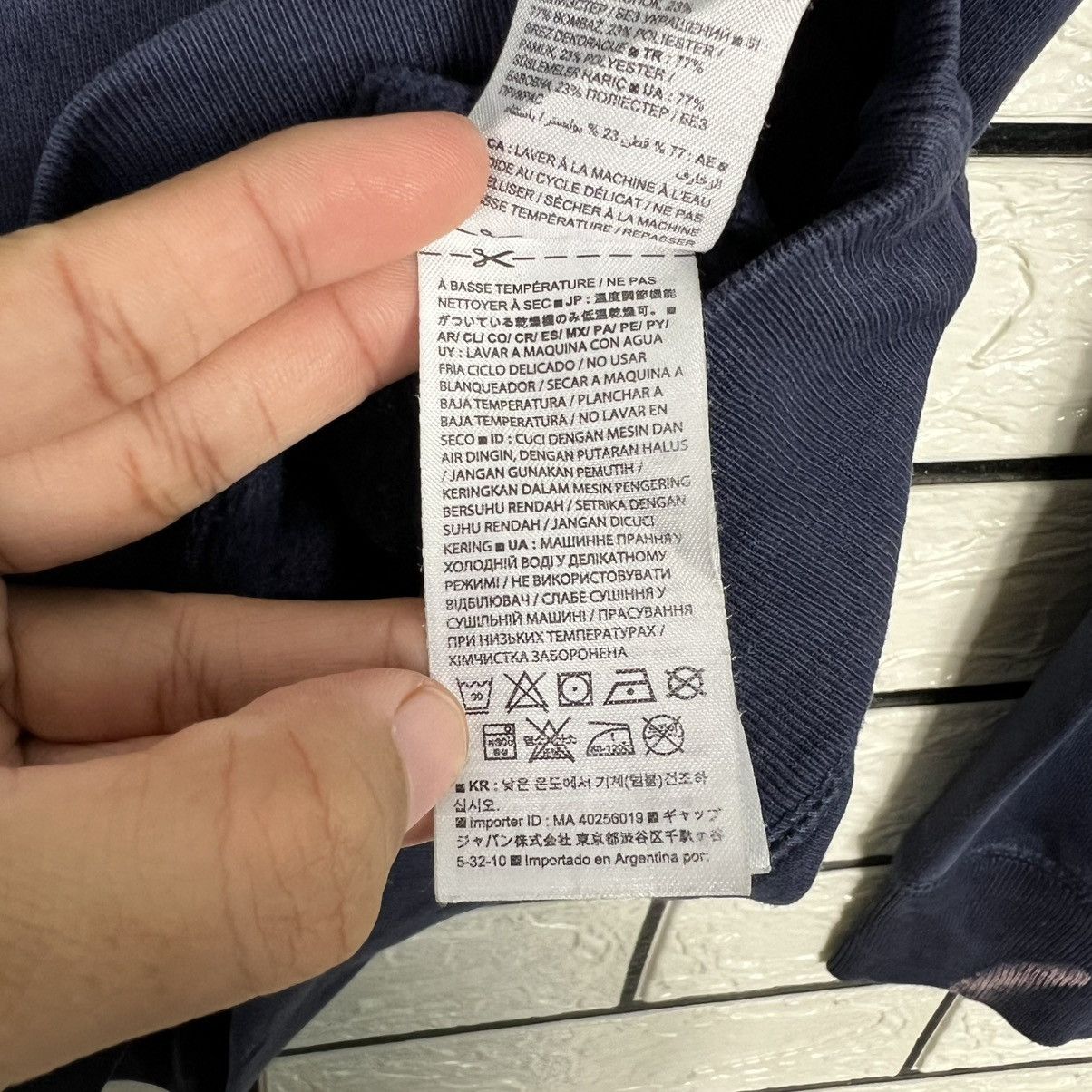Gap GAP Spellout Big Logo Crewneck Sweatshirt #4224-C192 Size US S / EU 44-46 / 1 - 12 Thumbnail