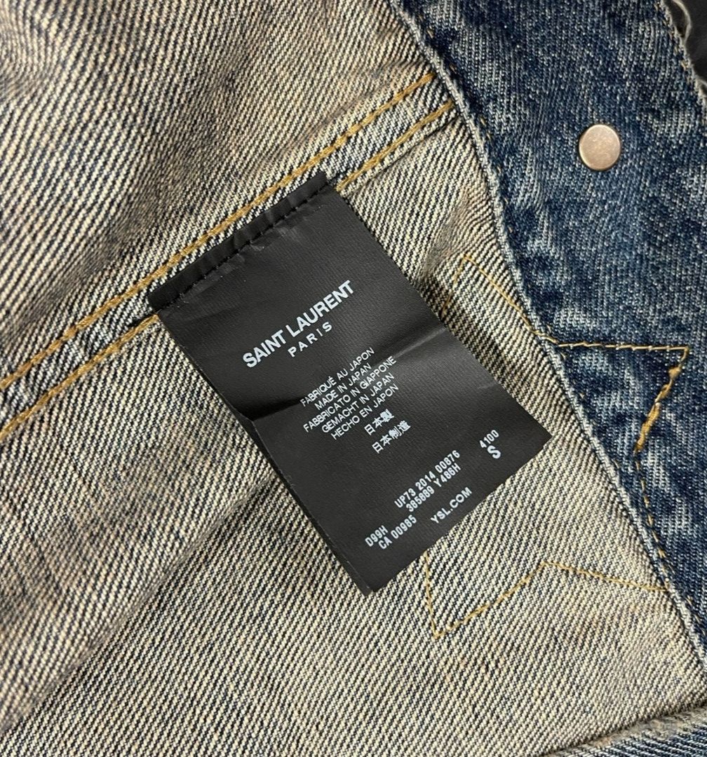Saint Laurent Paris saint laurent Star denim jacket Size S / US 4 / IT 40 - 6 Thumbnail
