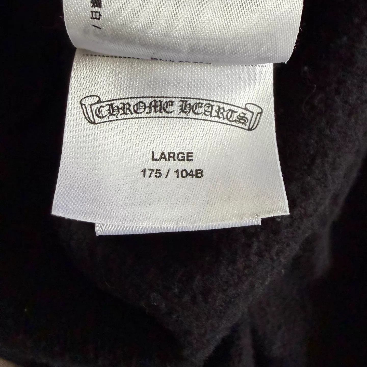 Chrome Hearts Chrome Hearts New Black & Blue Sanskrit Hoodie L Size US L / EU 52-54 / 3 - 5 Thumbnail