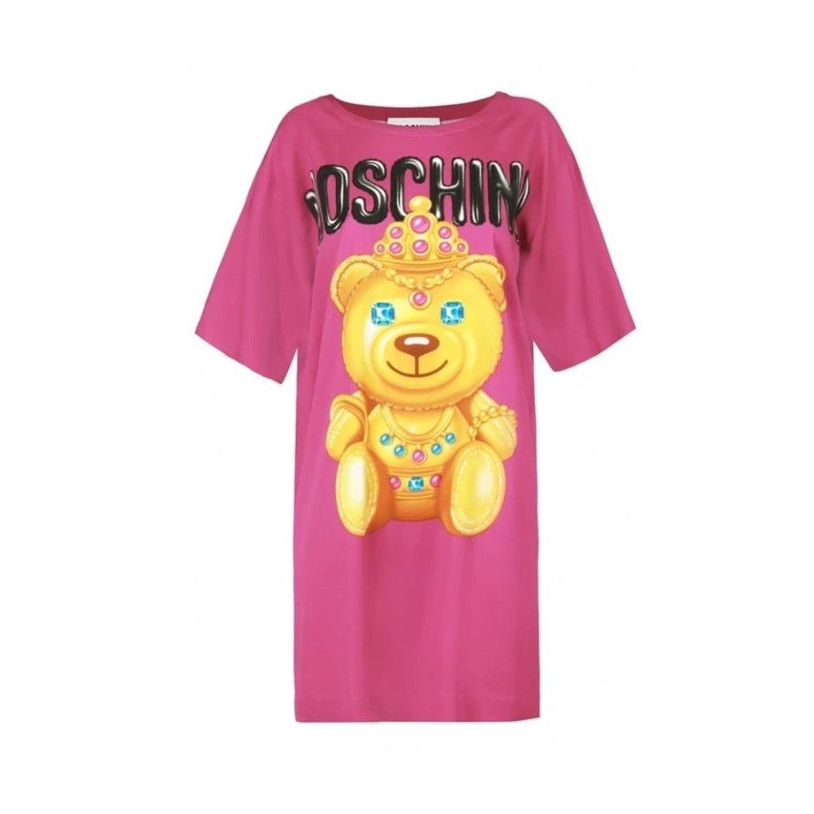 Moschino SS17 Moschino Couture Jeremy Scott Crowned Teddy Bear Dress Size S / US 4 / IT 40 - 2 Thumbnail