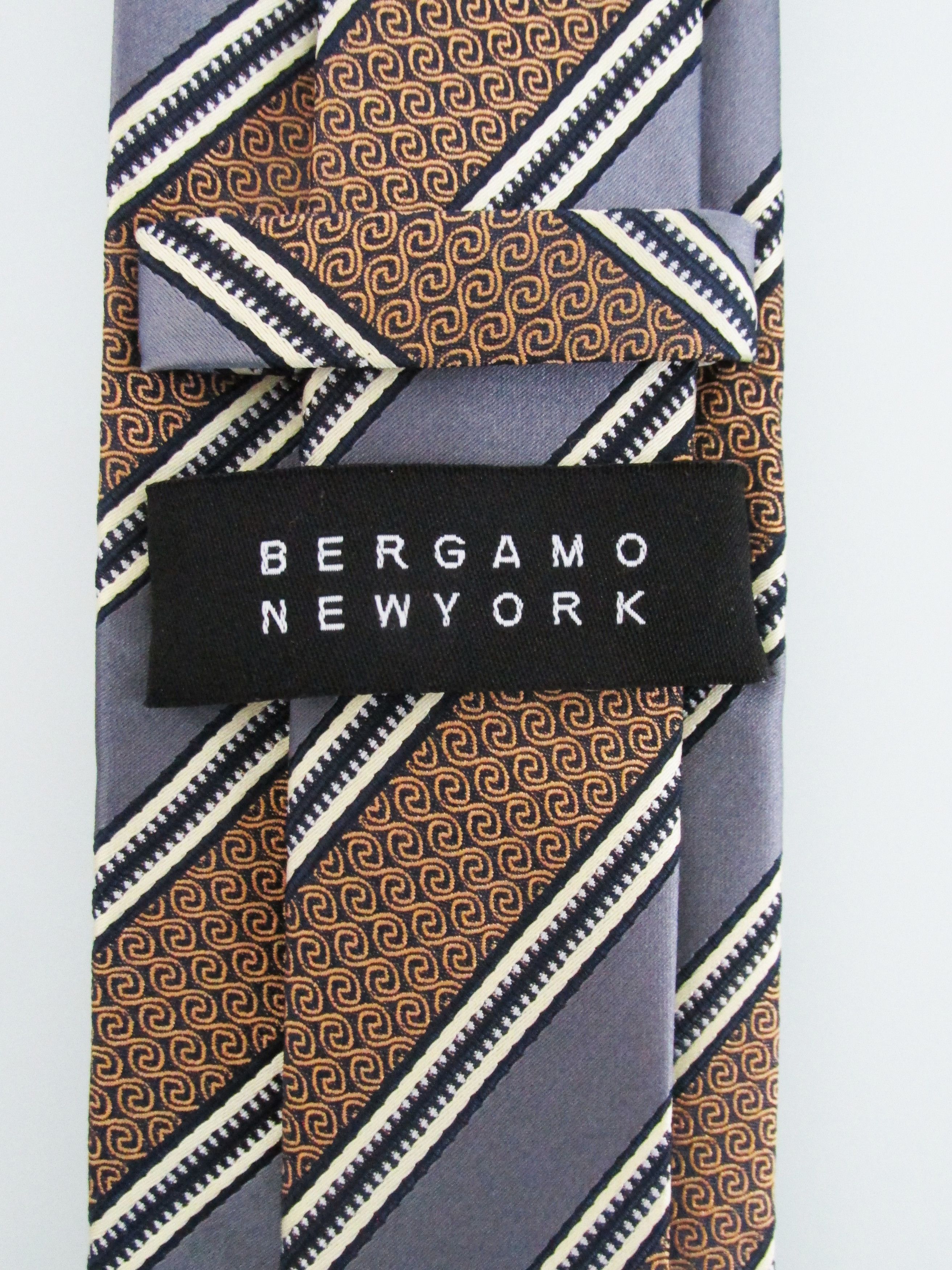 Bergamo New York Uomo Venetto (NWT) Men's Tie & Pocket Square Set Size ONE SIZE - 5 Thumbnail