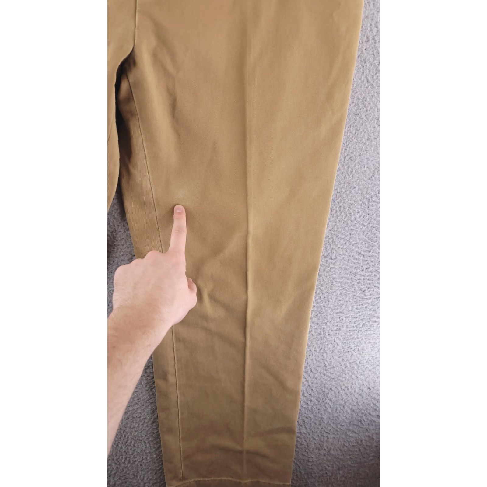 Polo Ralph Lauren Polo Ralph Lauren Pants Mens 36x29 Relaxed Fit Khaki Brown Baggy Khakis Inseam 29 Flat Front 36 Regular Mens Size US M / EU 48-50 / 2 - 6 Thumbnail