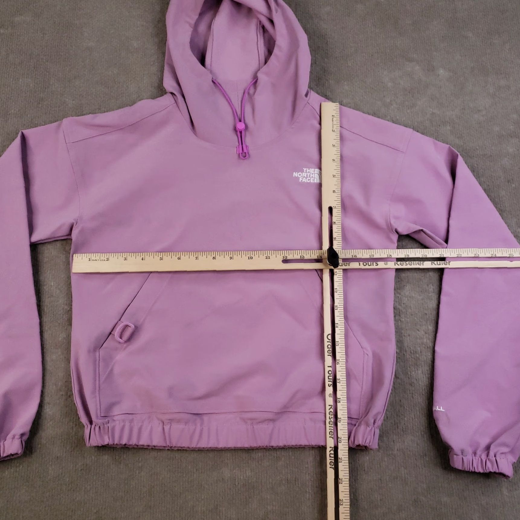 The North Face North Face Hoodie Pullover Women XS Purple Softshell Outdoor Stain Flaws Stretch Size XS / US 0-2 / IT 36-38 - 2 Thumbnail