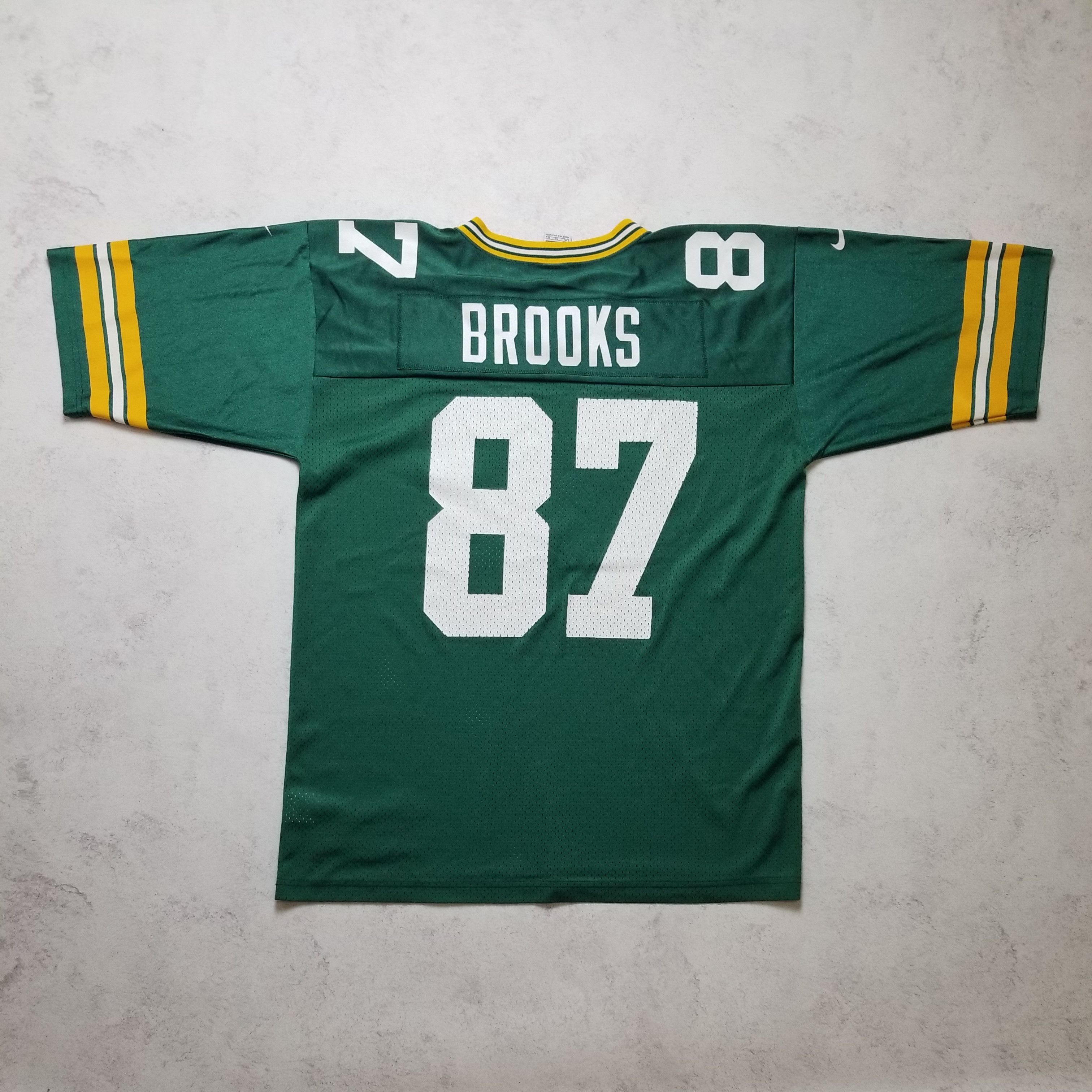 Nike Vintage Green Bay Packers Robert Brooks Nike Team Jersey Size US XL / EU 56 / 4 - 1 Thumbnail
