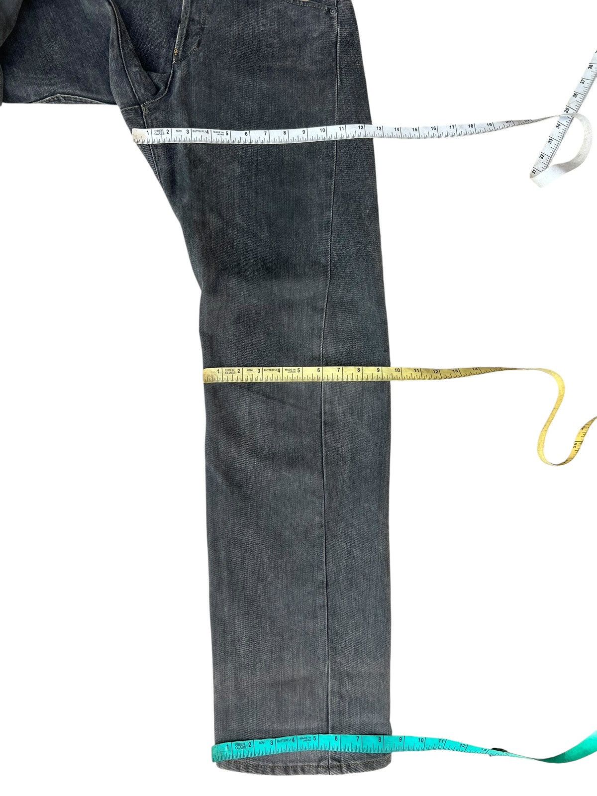 Levi's Vintage 2002 Levi’s Engineered Waxed Denim Regular Jeans Size US 32 / EU 48 - 5 Thumbnail