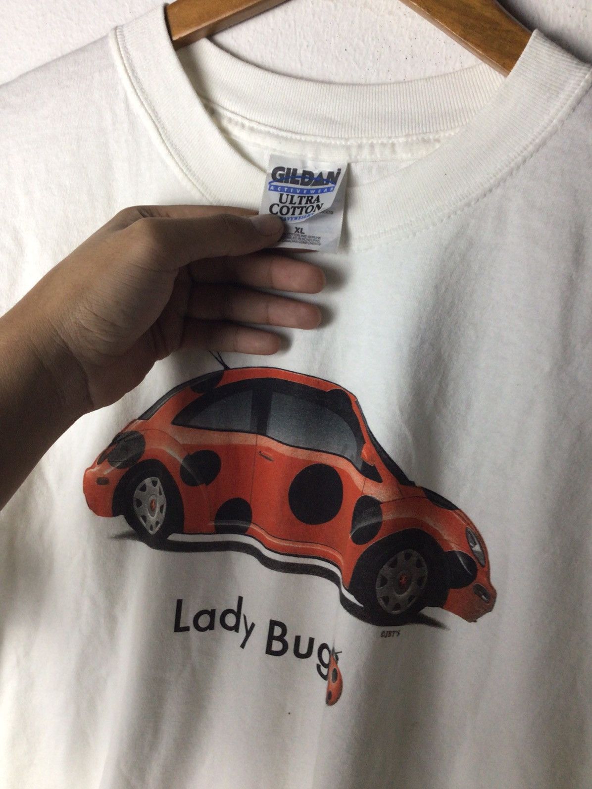 Vintage Volkswagen Beetle Lady Bug 00's Size US XL / EU 56 / 4 - 3 Thumbnail