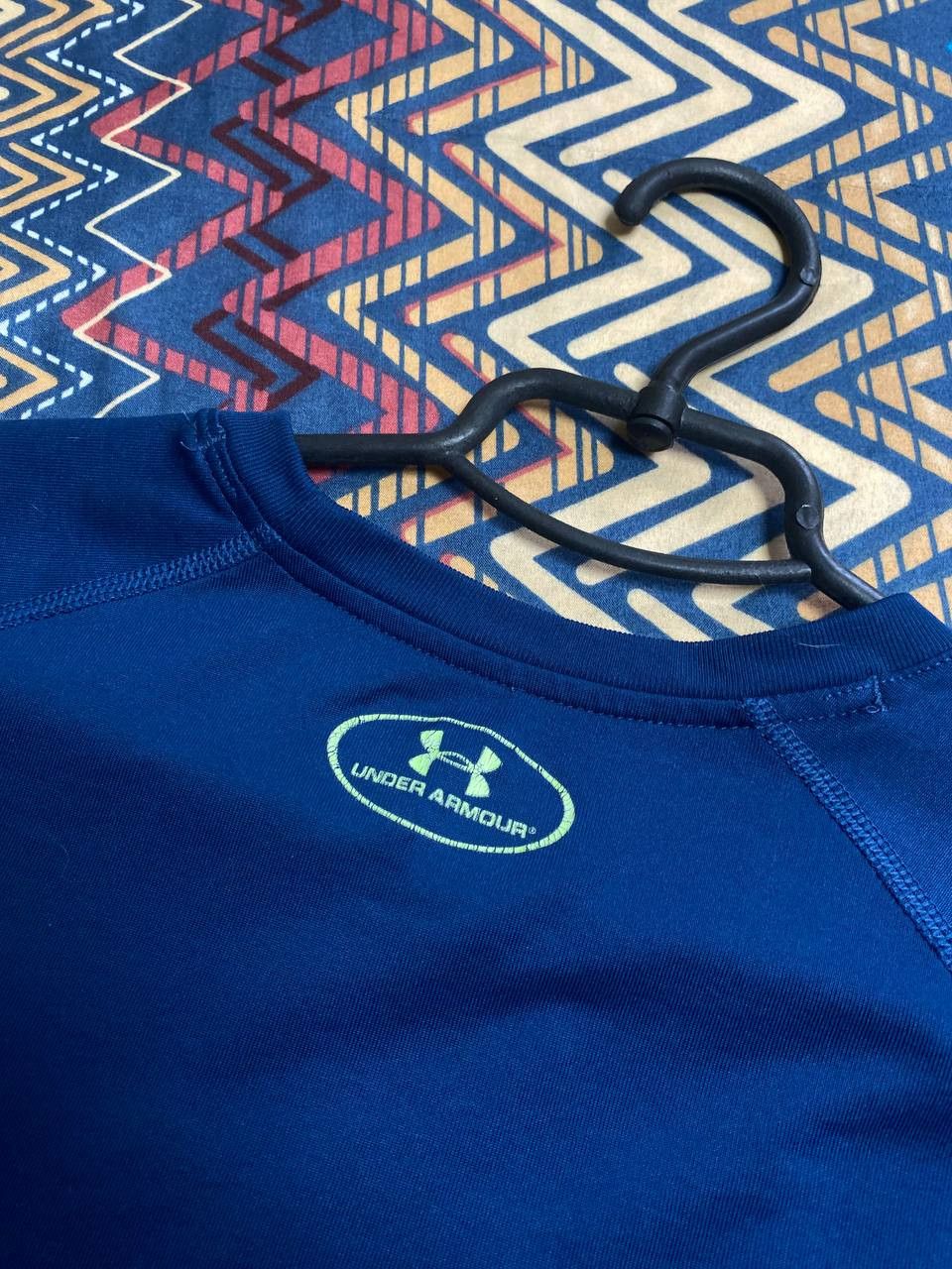 Under Armour Streetwear T-Shirt Under Armour big logo blue Y2K Vintage Size US S / EU 44-46 / 1 - 5 Thumbnail