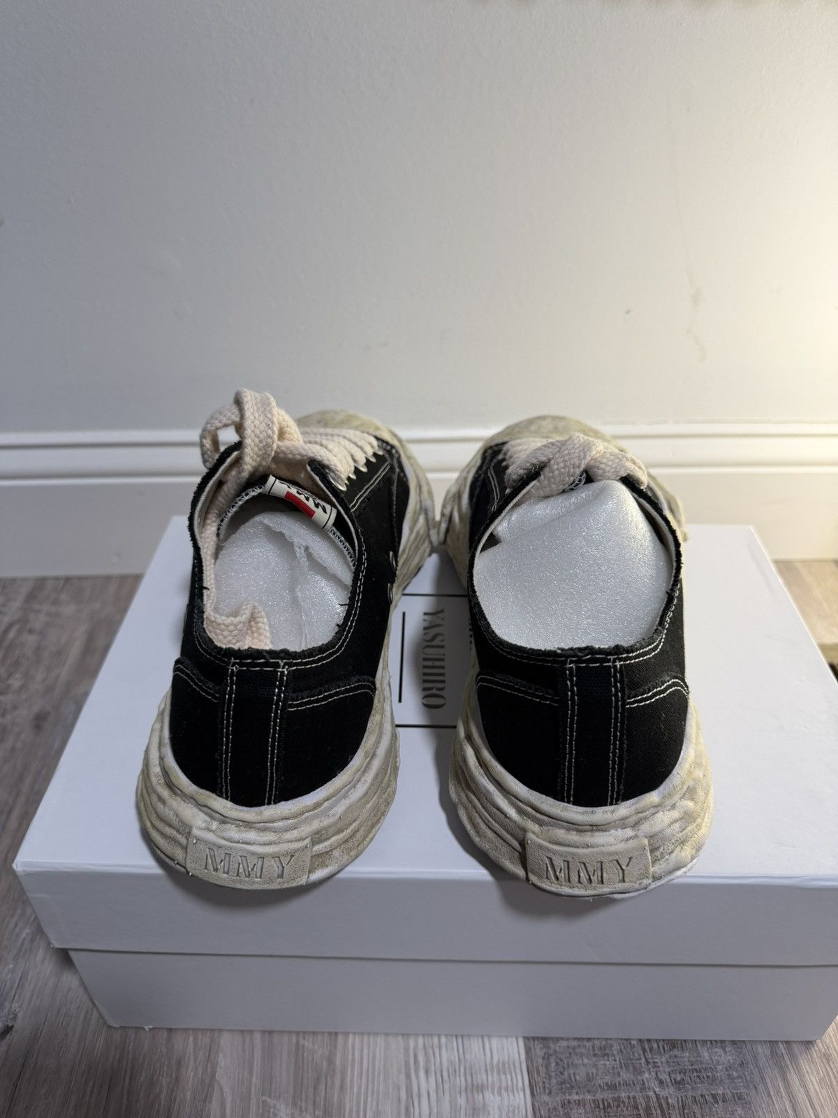 Maison MIHARA YASUHIRO Maison Mihara Yasuhiro Peterson23 OG Dyed Low-Top Sneakers Size US 11 / EU 44 - 4 Thumbnail