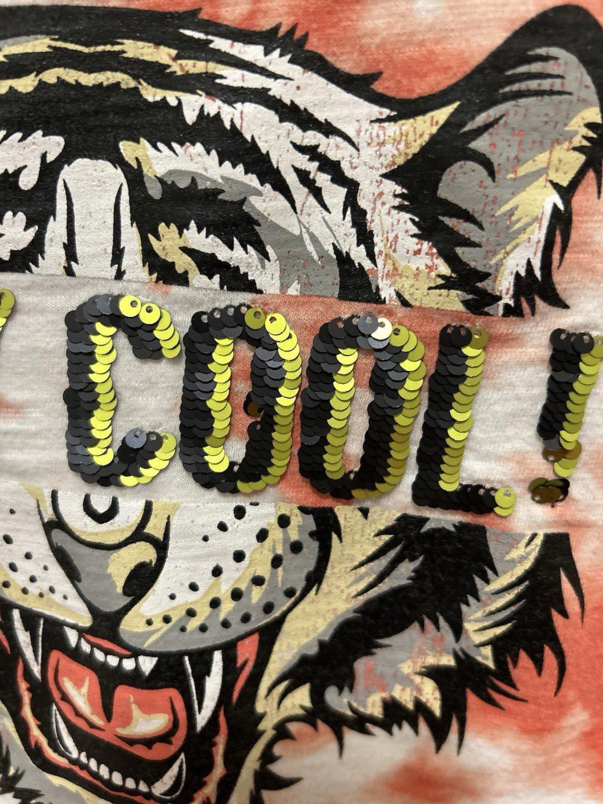 Designer COOL! Tiger Tee With Reversible Sequins Kids’ Size 6-7 Size US S / EU 44-46 / 1 - 5 Thumbnail