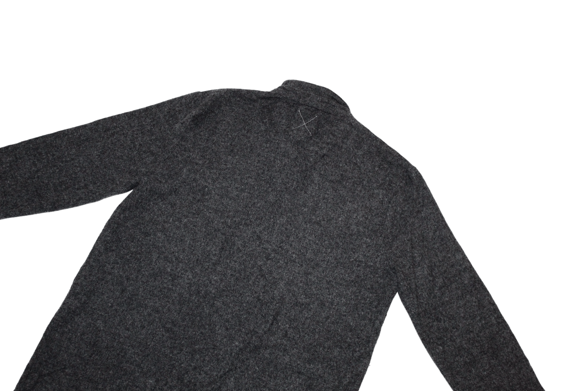 Japanese Brand 💥JEKERxJEKER Zurich Asymmetric hybrid Wool overshirt Size US M / EU 48-50 / 2 - 14 Thumbnail