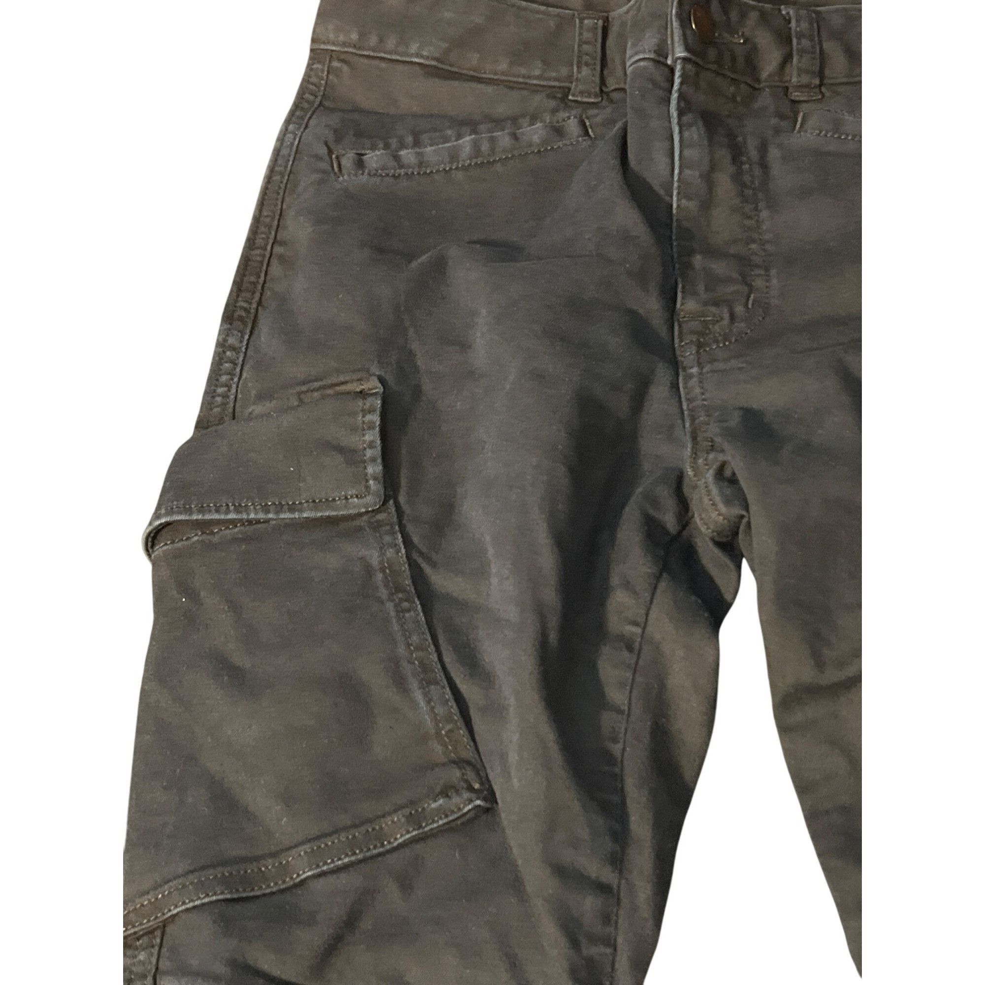 J Brand J Brand Mid Rise Skinny Jeans Dark Blue Denim Ankle Zippers Size 42" / US 20 - 2 Thumbnail