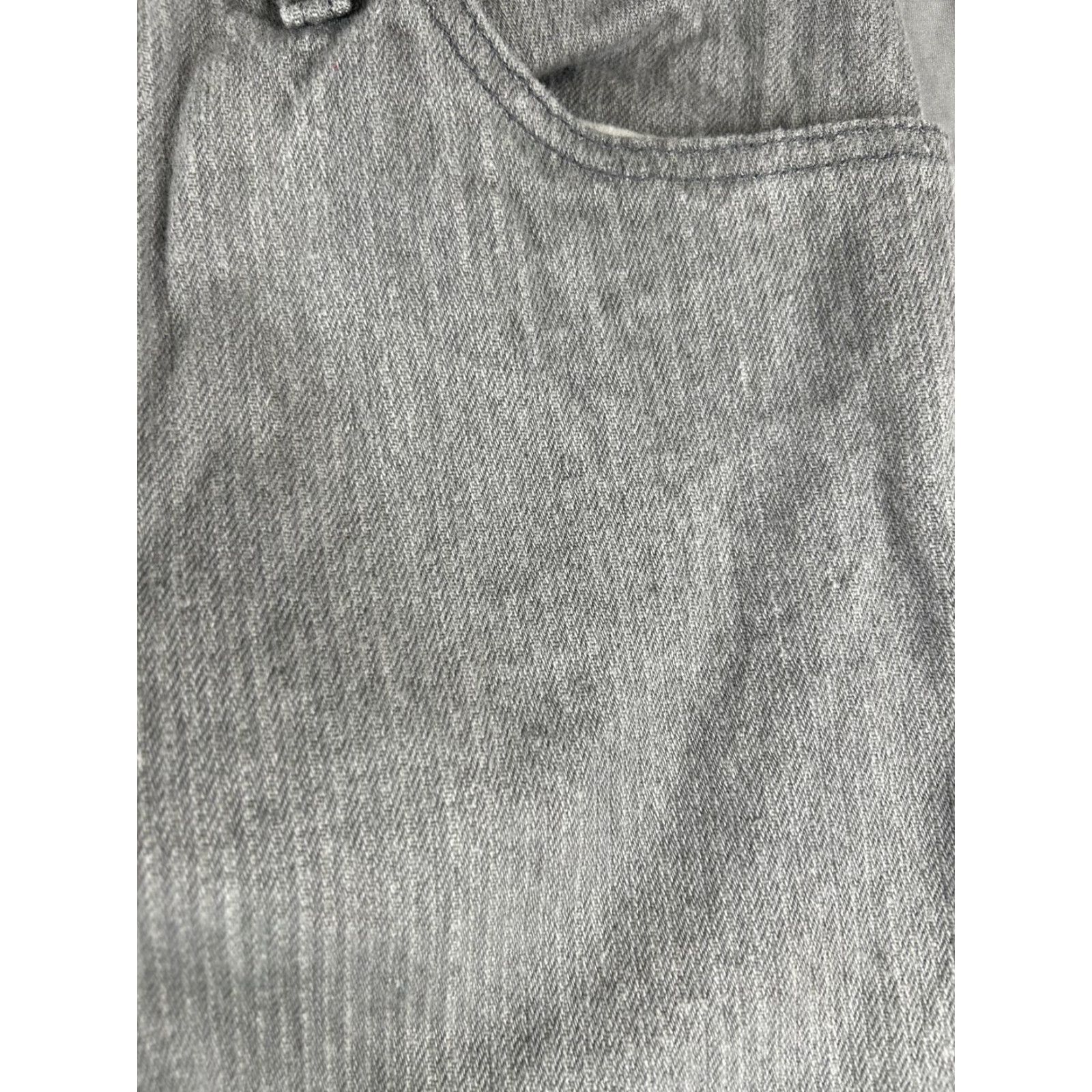 Levi's VINTAGE Levi's 501 Jeans Womens 27x32 Gray High Rise Straight 13 Size 34" / US 12 / IT 48 - 6 Thumbnail