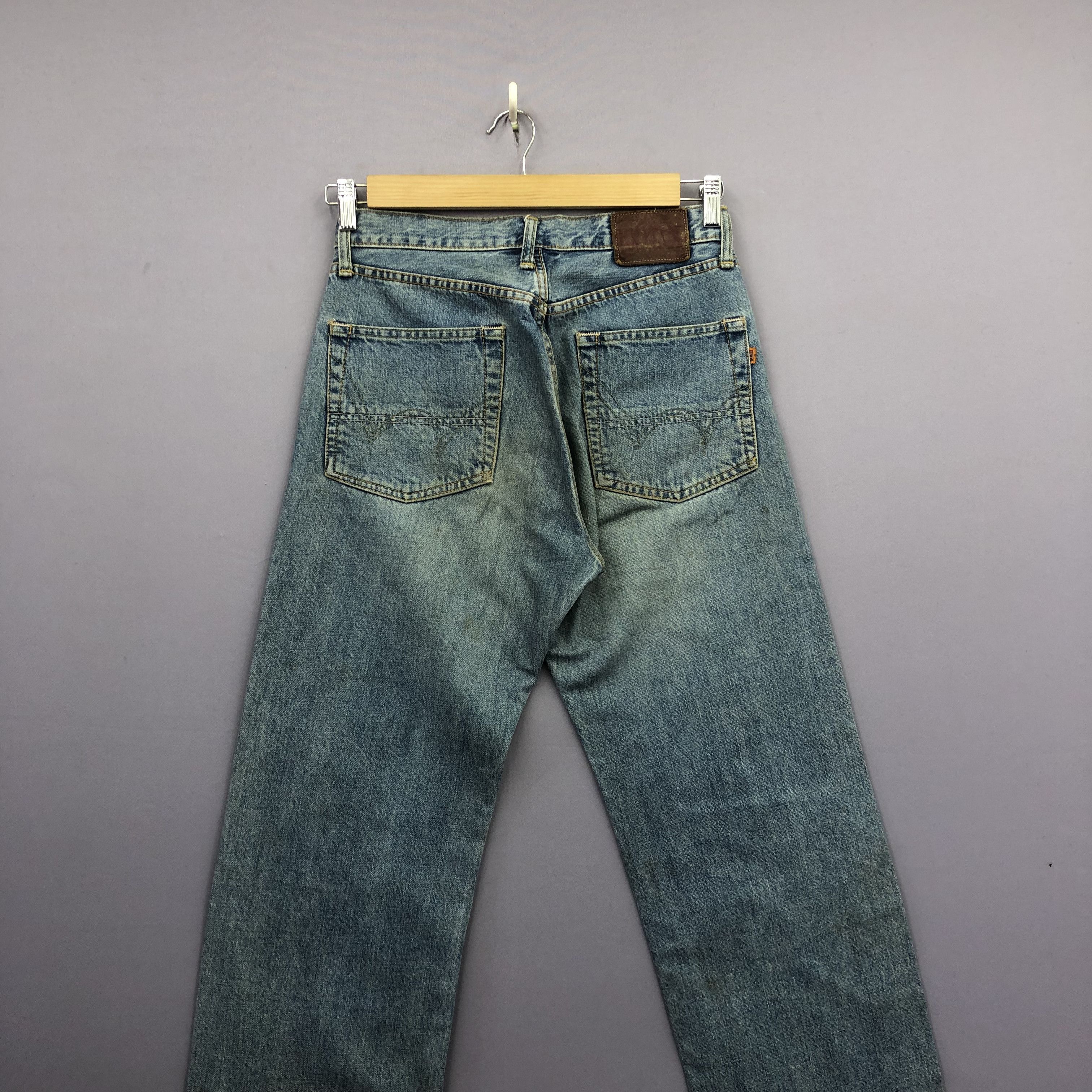 Edwin Vintage Edwin Selvedge Jeans Japanese Faded Light Wash Denim Size 28" / US 6 / IT 42 - 4 Thumbnail