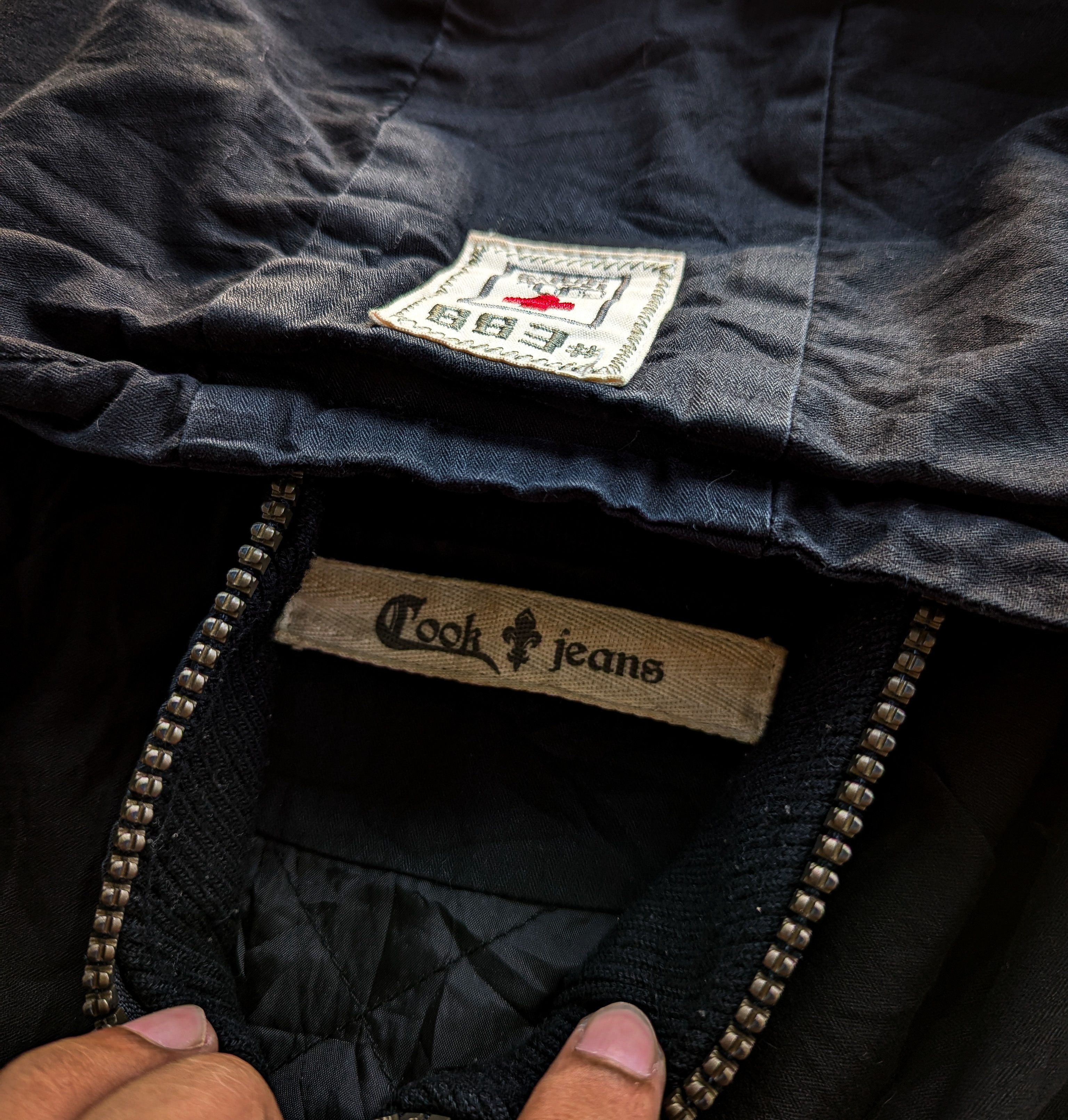Vintage Vintage Cook Jeans E99 Hooded Jacket Size US M / EU 48-50 / 2 - 6 Thumbnail